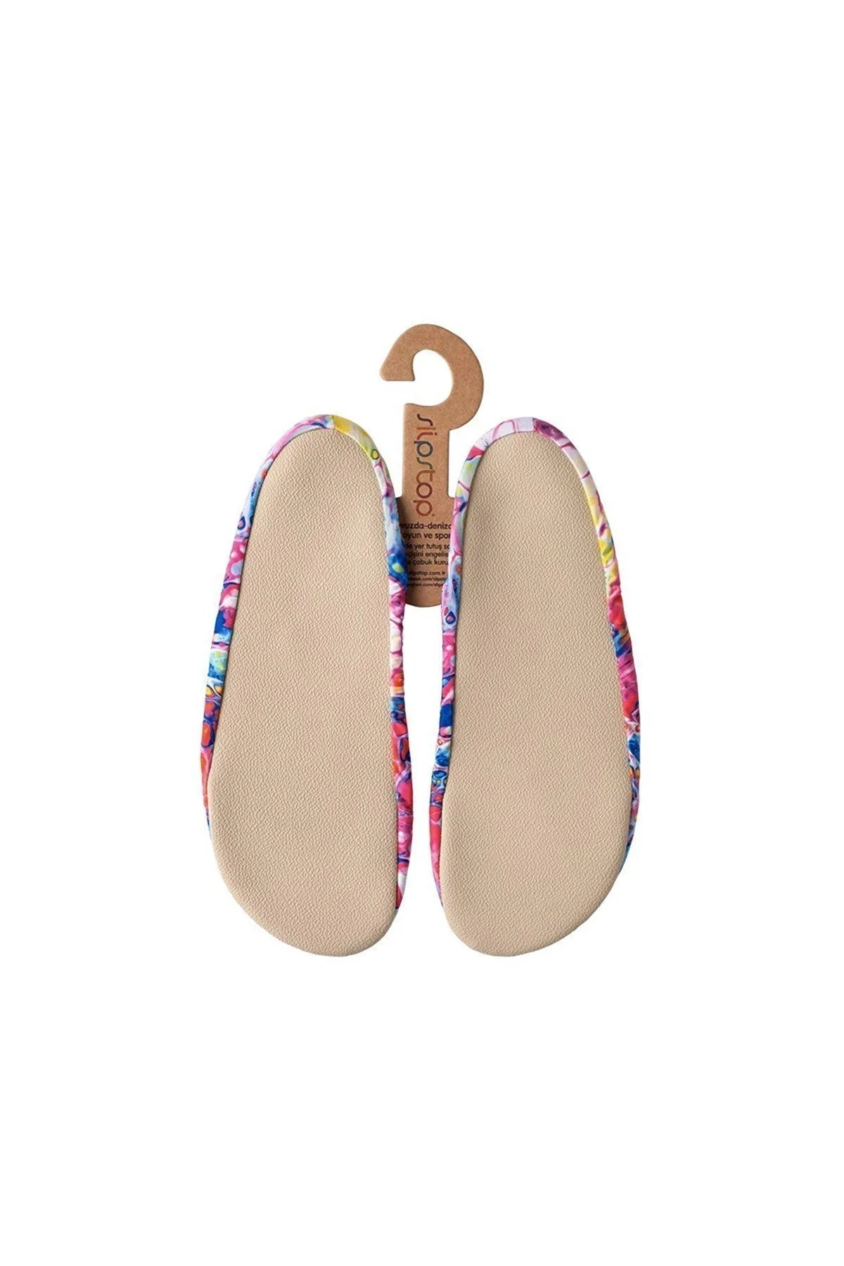 Slipstop Rose Kaydırmaz Havuz ve Bayan Deniz Ayakkabısı SS21140143 FUŞYA-MAVİ - 2