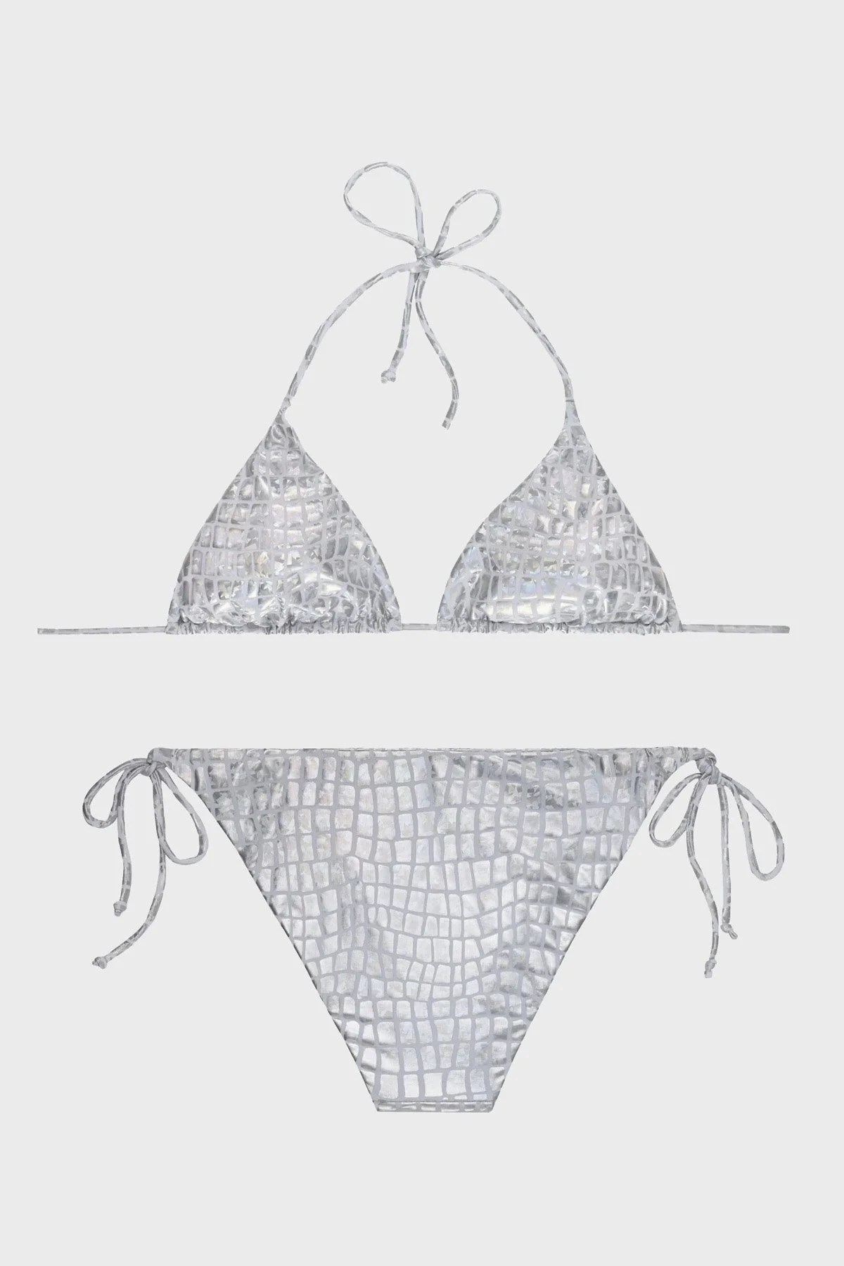 Slipstop Silver Kolay Kuruyan Uv Korumalı Parlak Bayan Bikini SB2343000303 SILVER - 1
