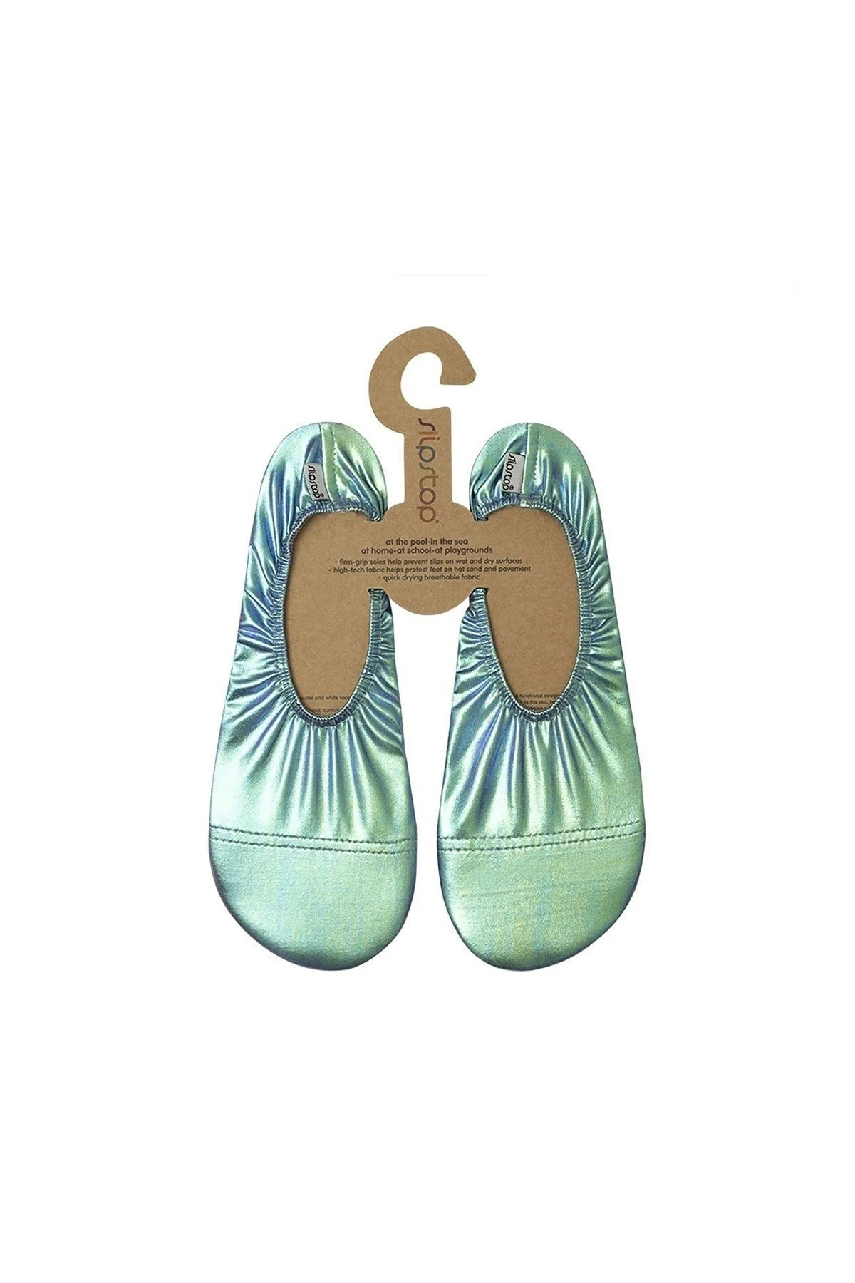 Slipstop Starry Kaydırmaz Havuz ve Bayan Deniz Ayakkabısı SS21140155 YEŞİL - 1