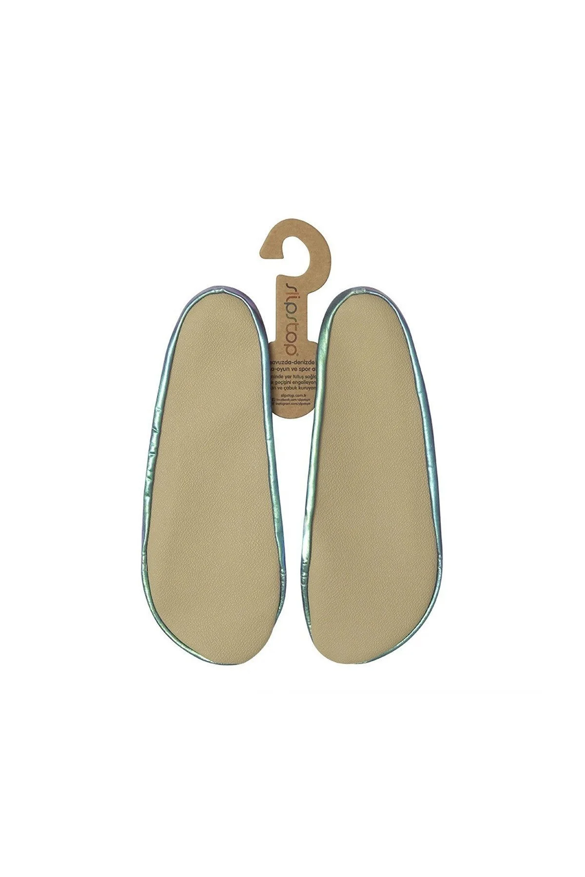Slipstop Starry Kaydırmaz Havuz ve Bayan Deniz Ayakkabısı SS21140155 YEŞİL - 2