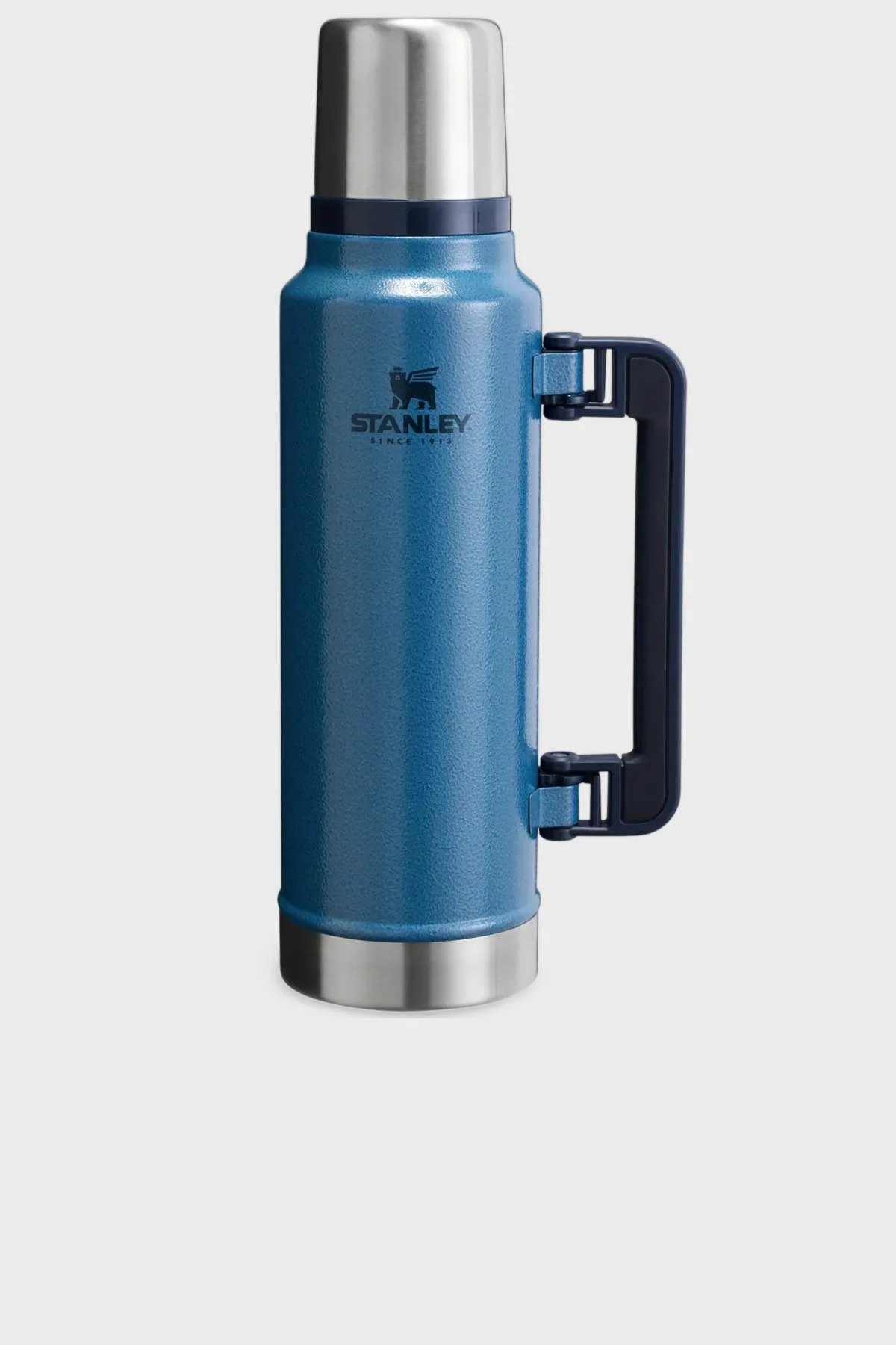 Stanley 1,4lt Classic Vac Btl. Katlanabilir Kulplu Unisex Termos 10-08265 Koyu Mavi - 1