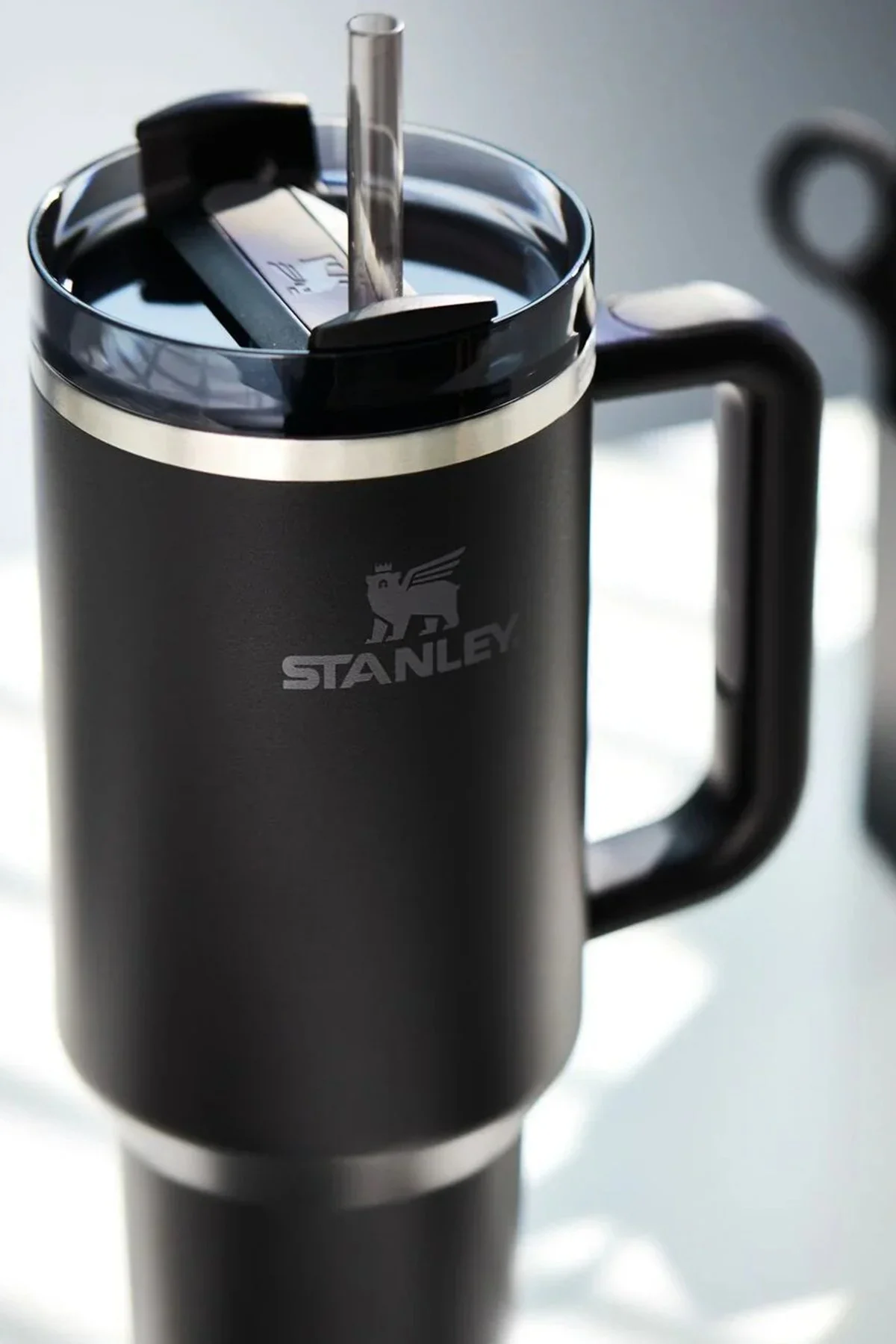 Stanley Adv 40OZ Quencher 2.O Tm Tumb Pipetli Unisex Termos 10-10824 Siyah - 3