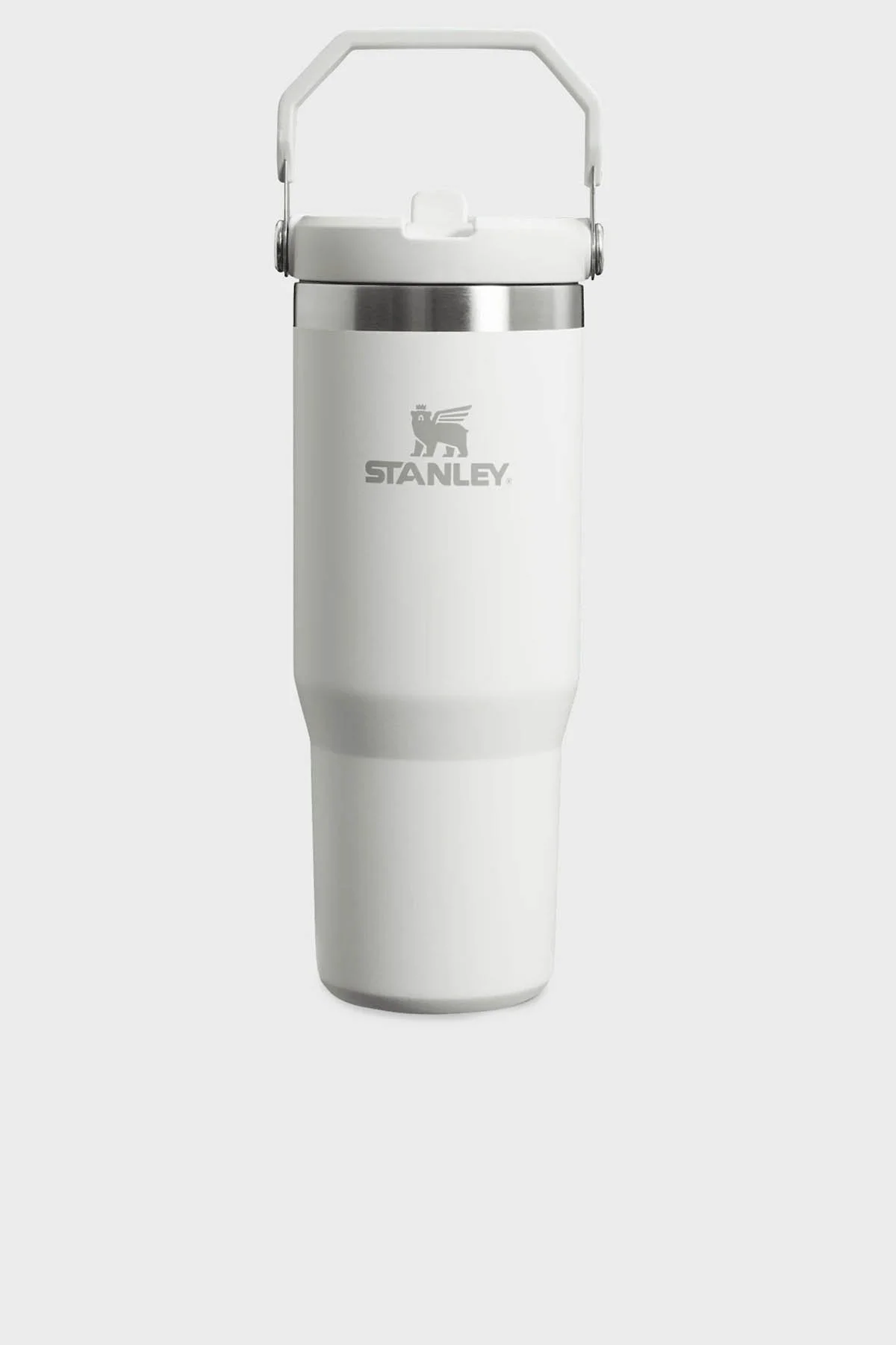 Stanley Iceflow Flip Straw Tumbler 30oz 0.89 Lt Frost Pipetli Unisex Termos 10-09993 Buz Beyazı - 1