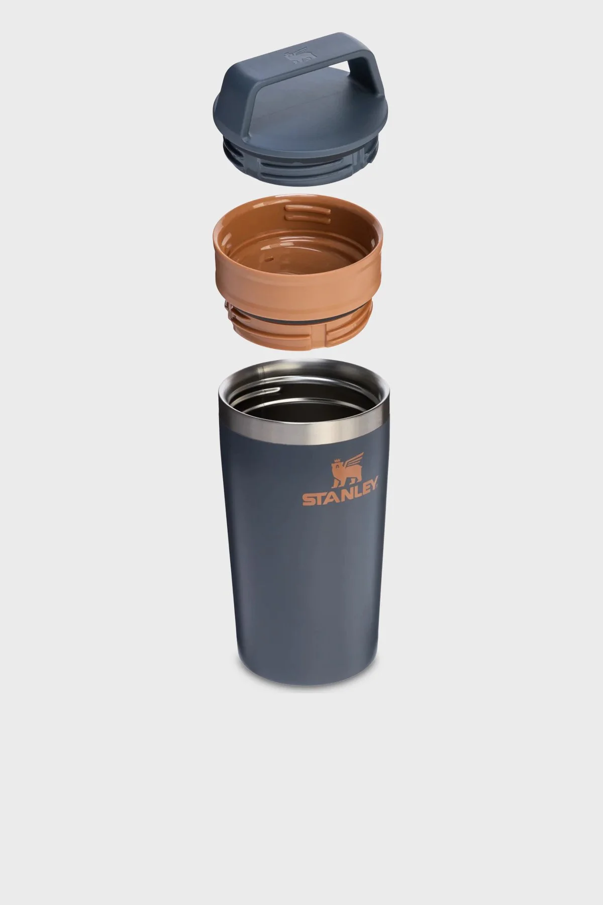 Stanley The Café-To-Go Travel Mug 0.35L Bardak Unisex Termos 10-12080 Lacivert - 2