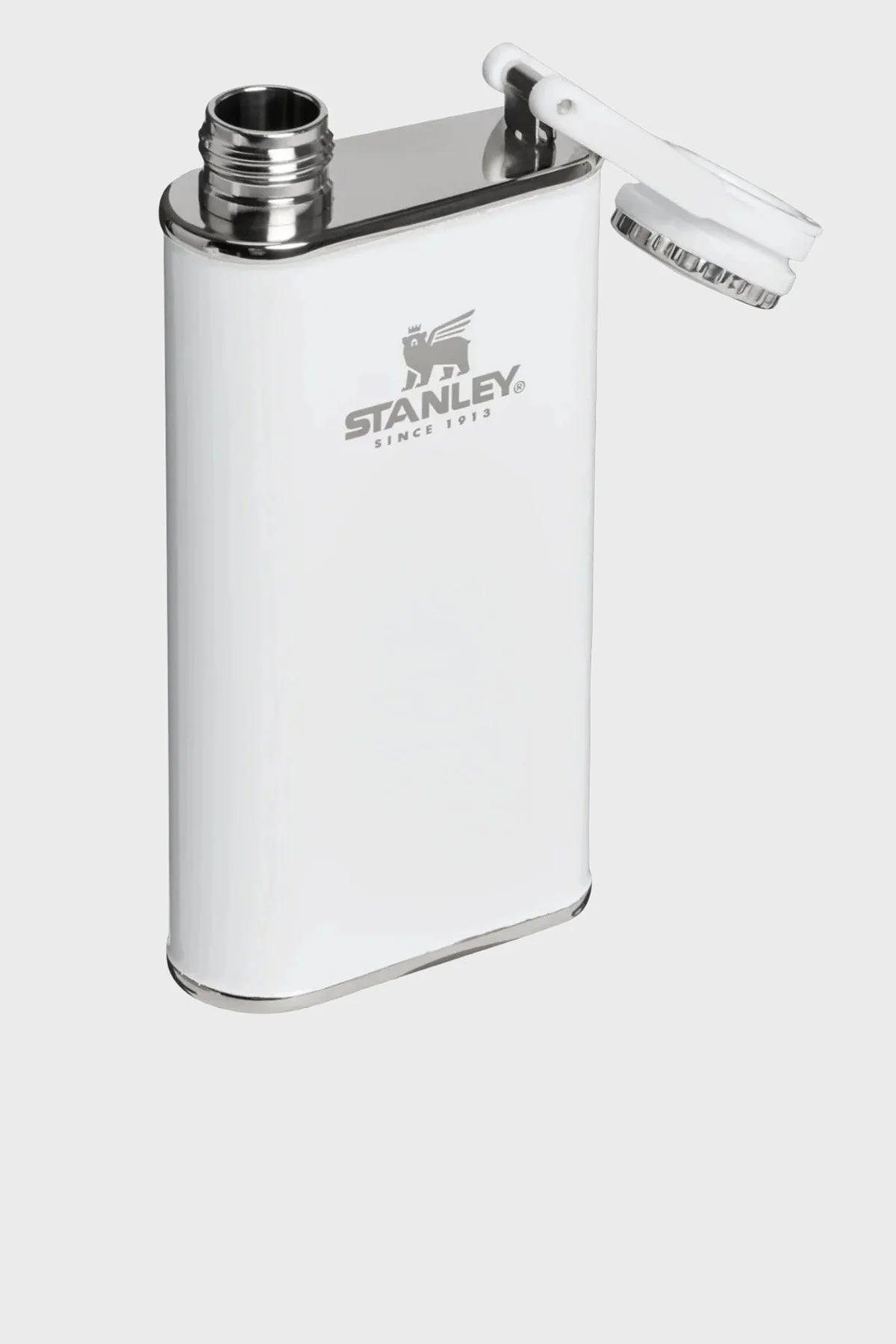 Stanley The Easy-Fill Wide Mouth Flask 0.23L Shot Bardak Unisex Termos 10-00837 Buz Beyazı - 2