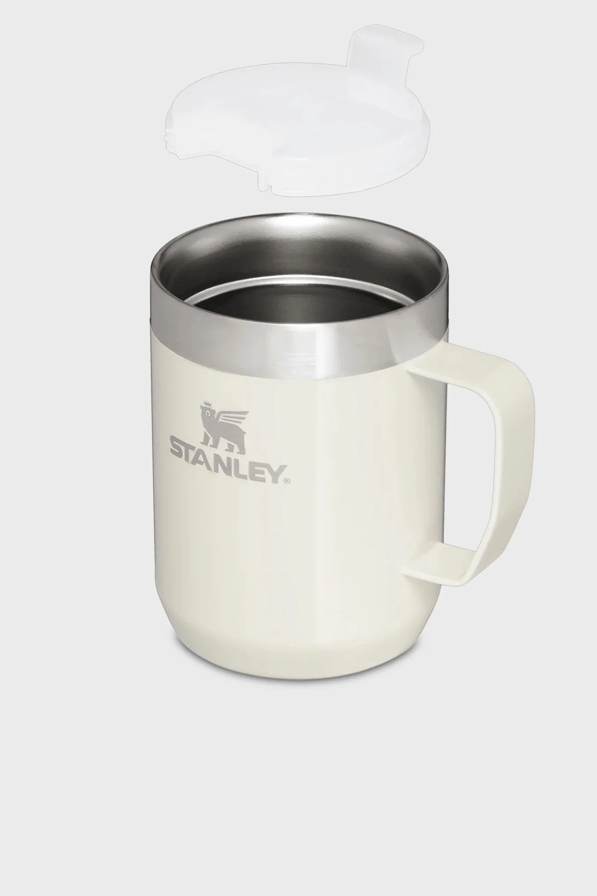 Stanley The Everyday Camp Mug 0.23L Bardak Unisex Termos 10-11444 Krem - 3