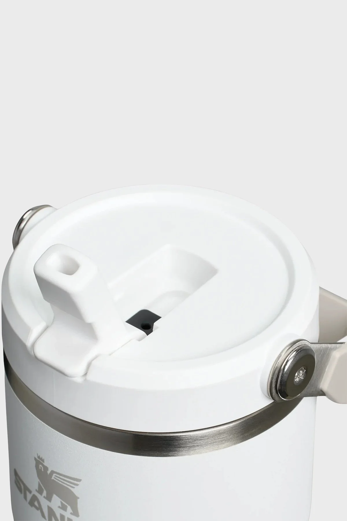 Stanley The IceFlow Flip Straw 2.0 Tumbler 0.6L Unisex Termos 10-12044 Buz Beyazı - 3