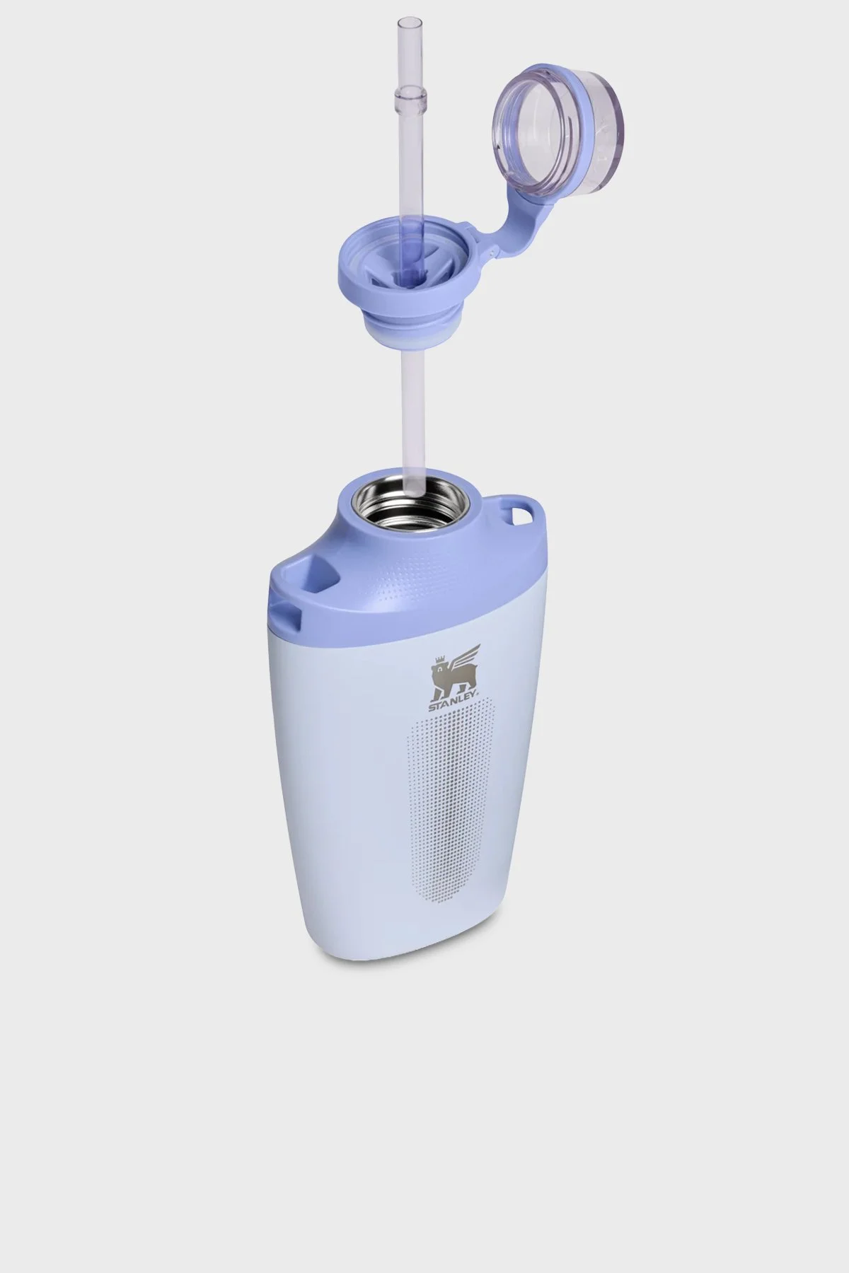 Stanley The Stanley Cross Bottle 0.68L Askılı Unisex Termos 10-12306 Açık Mavi - 4