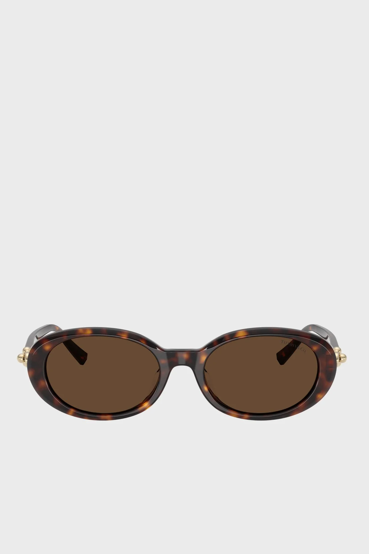 Tiffany Oval Güneş Bayan Gözlük 0TF4242D 80153G 54 Kaplumbağa kabuğu - 2