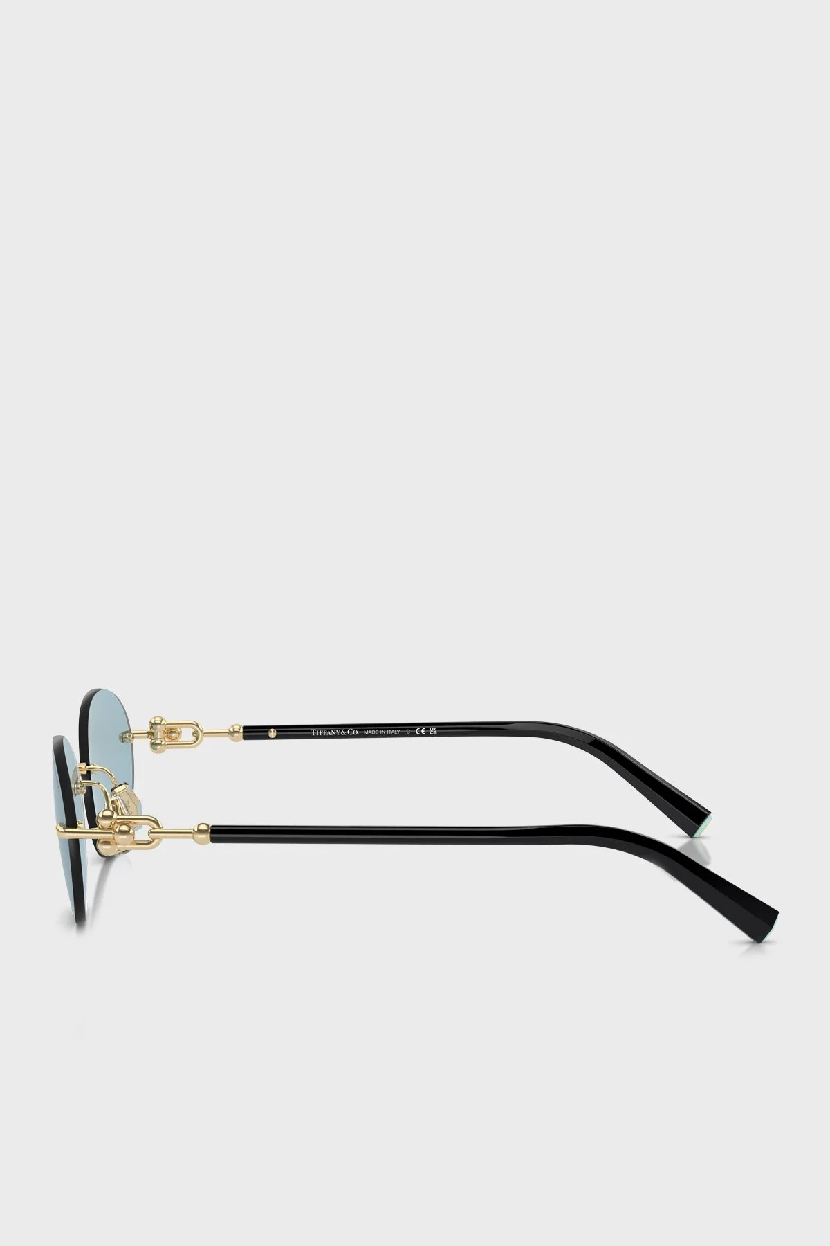 Tiffany&Co Oval Güneş Bayan Gözlük 0TF3104D 602180 56 Altın - 3