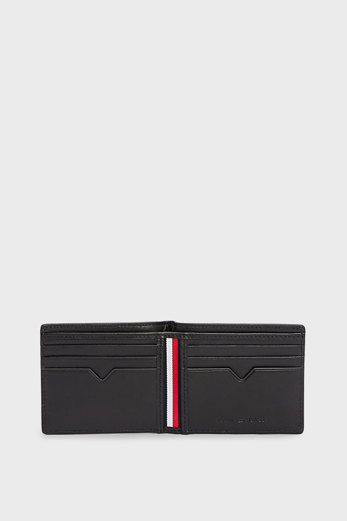 Tommy Hilfiger % 100 Deri Logolu Erkek Cüzdan AM0AM13027 BDS SİYAH - 3