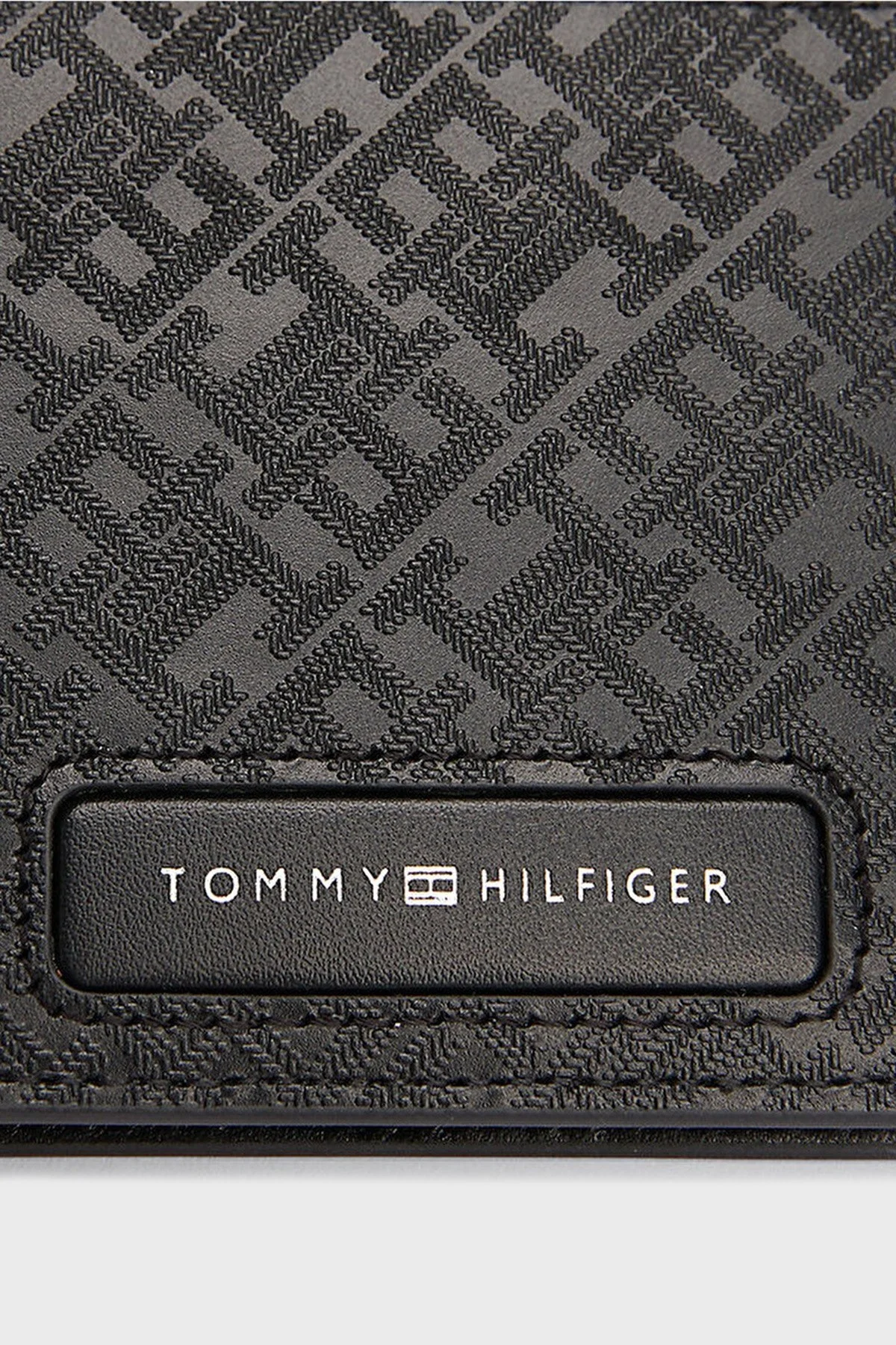 Tommy Hilfiger % 100 Deri Logolu Erkek Cüzdan AM0AM13027 BDS SİYAH - 4