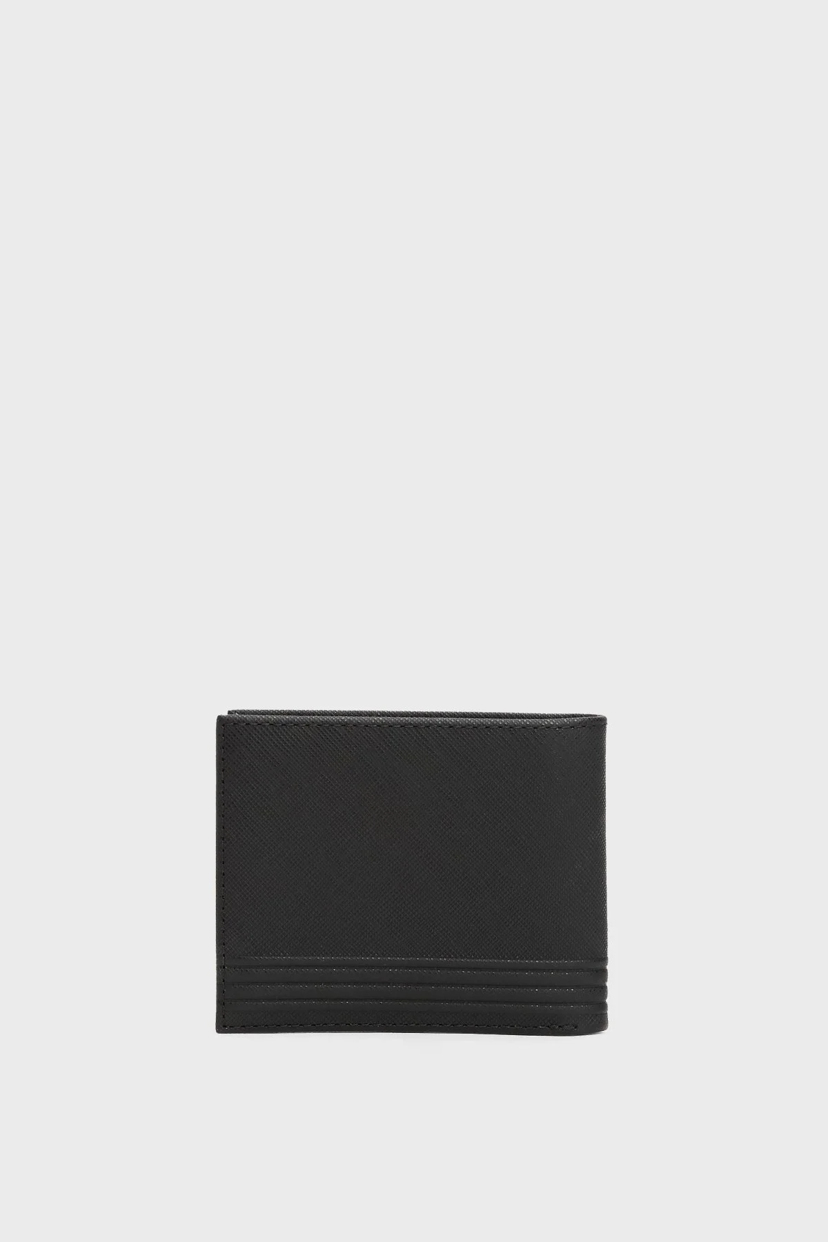 Tommy Hilfiger % 100 Deri Monogram Logo Baskılı Erkek Cüzdan AM0AM13258 BDS SİYAH - 2