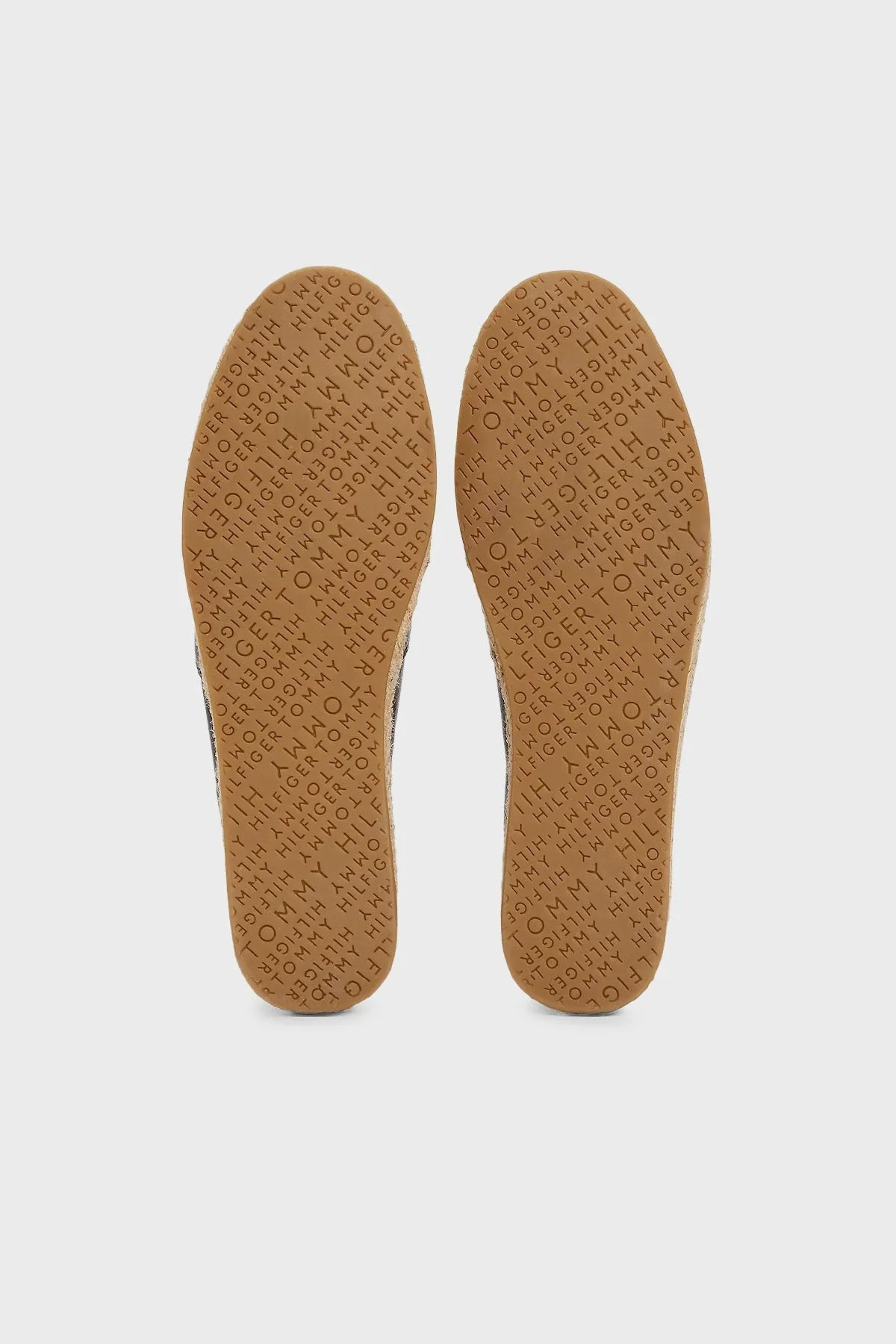 Tommy Hilfiger % 100 Deri Yuvarlak Burun Bayan Espadril FW0FW08540 BDS SİYAH - 7