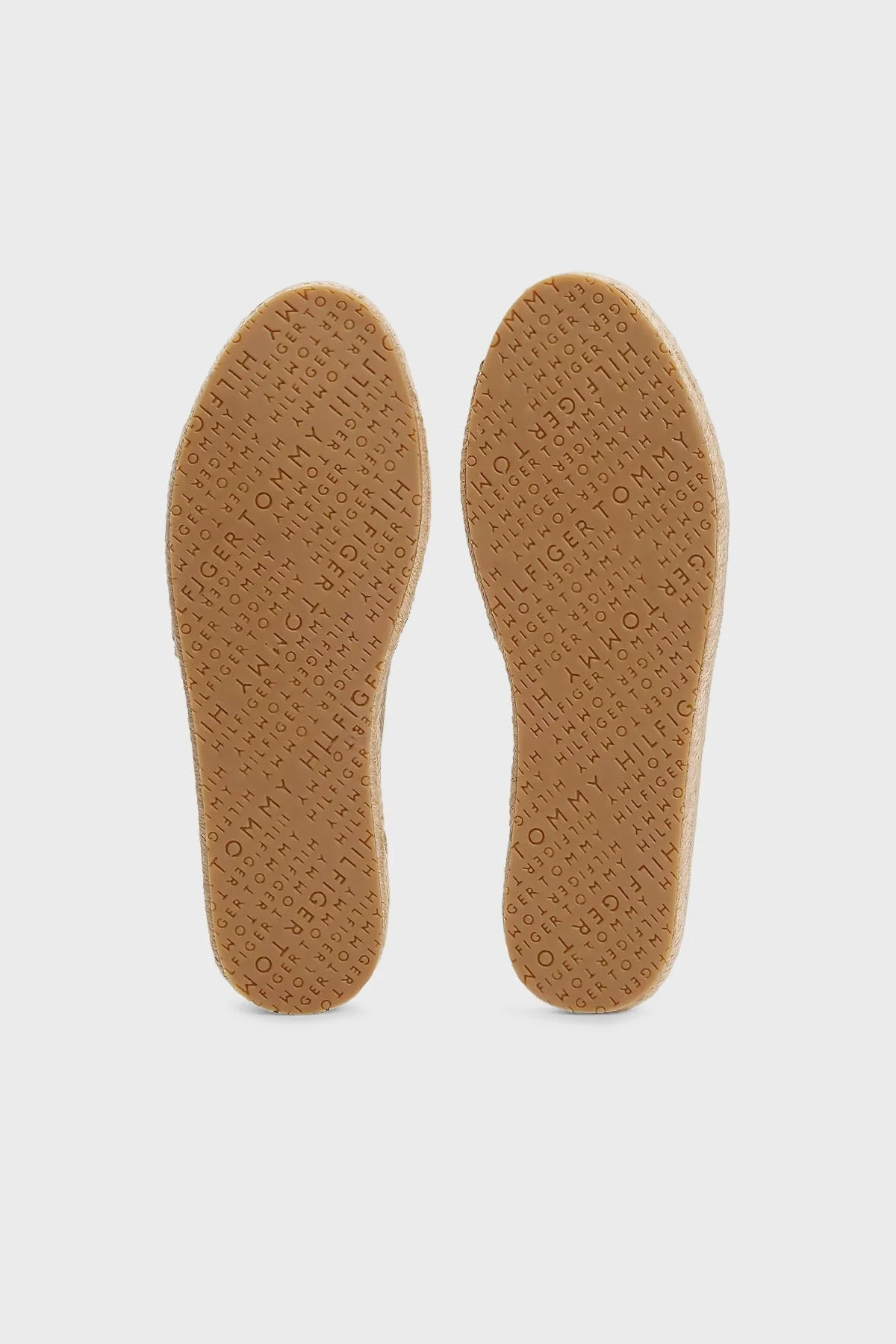 Tommy Hilfiger % 100 Pamuk Platform Taban Bayan Espadril FW0FW08543 ACC BEJ - 7