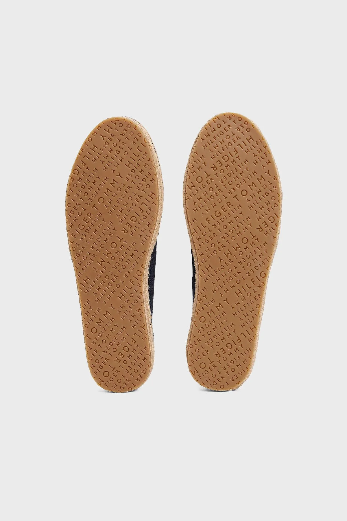 Tommy Hilfiger % 100 Pamuk Platform Taban Kadın Espadril FW0FW08543 DW6 LACİVERT - 7