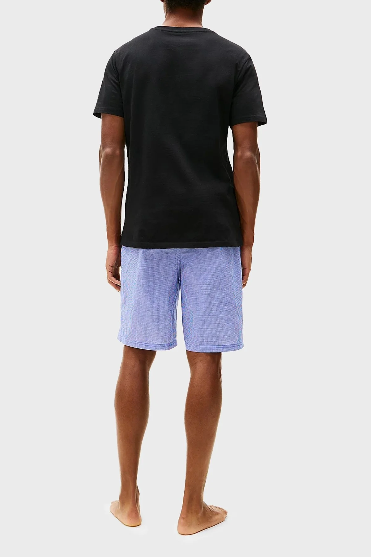 Tommy Hilfiger % 100 Pamuk Regular Fit Bisiklet Yaka 3 Pack Erkek T Shirt UM0UM03379 0SI SİYAH - 8