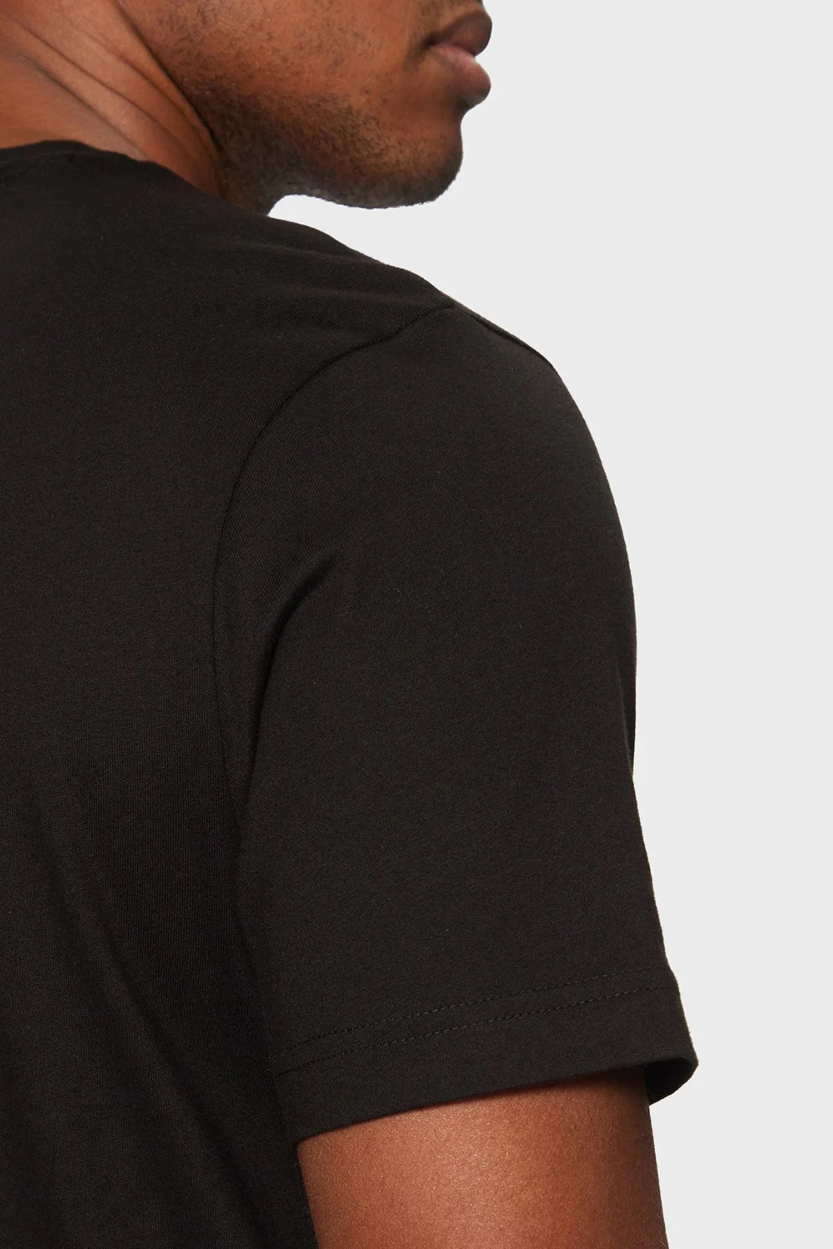 Tommy Hilfiger % 100 Pamuk Regular Fit Bisiklet Yaka Erkek T Shirt MW0MW37267 BDS SİYAH - 10