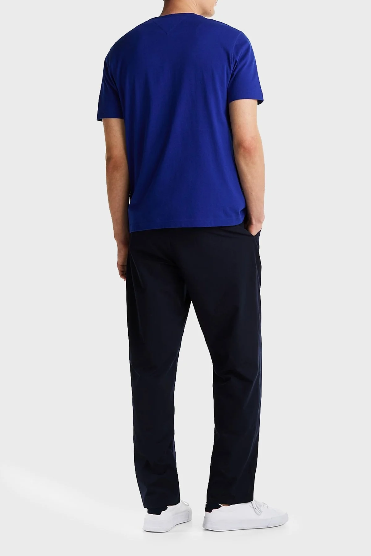 Tommy Hilfiger % 100 Pamuk Regular Fit Bisiklet Yaka Logolu Erkek T Shirt MW0MW37448 D03 SAKS - 8