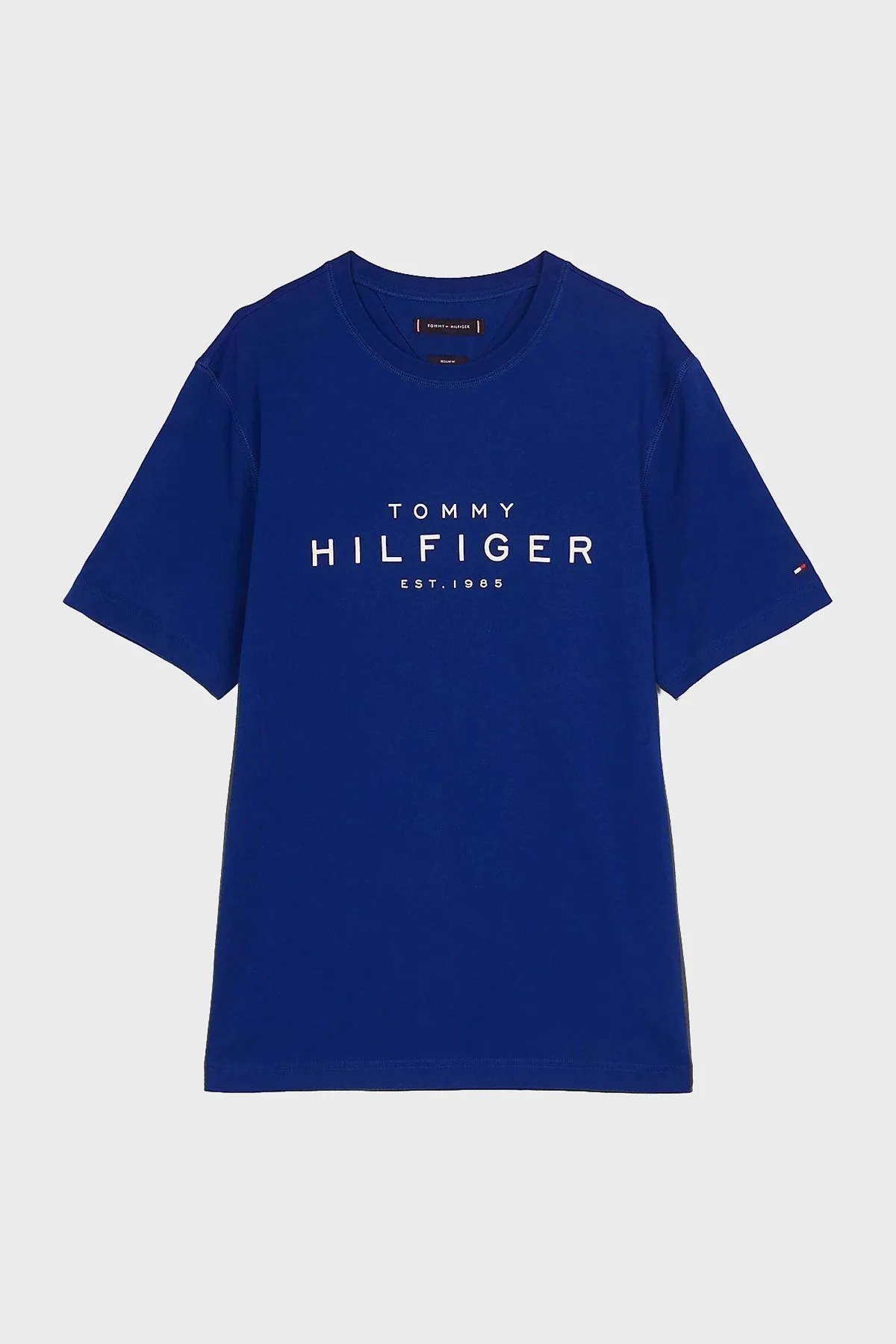 Tommy Hilfiger % 100 Pamuk Regular Fit Bisiklet Yaka Logolu Erkek T Shirt MW0MW37448 D03 SAKS - 10
