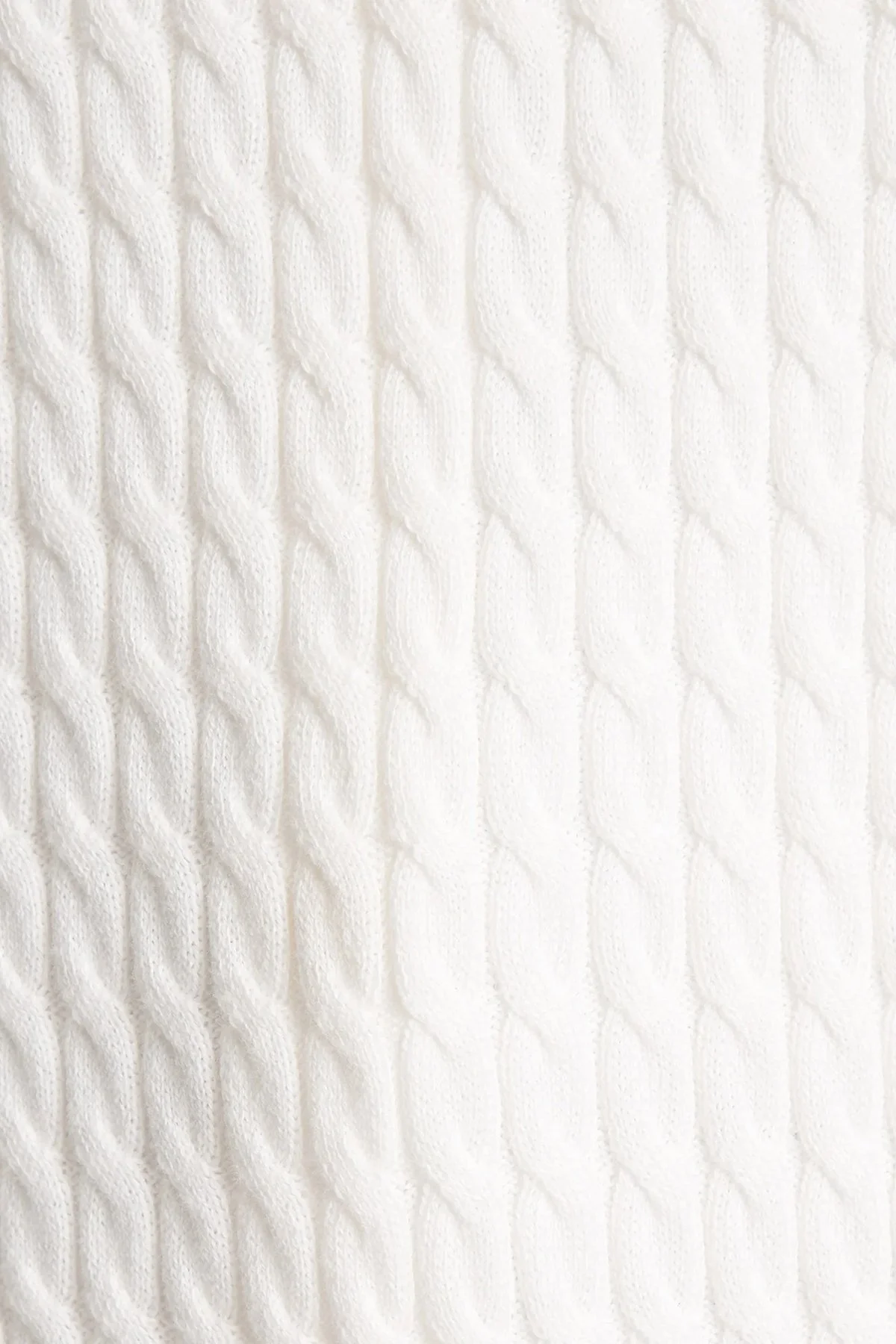 Tommy Hilfiger % 100 Pamuk Regular Fit Bisiklet Yaka Örgü Bayan Kazak WW0WW44993 YA8 BEYAZ - 4