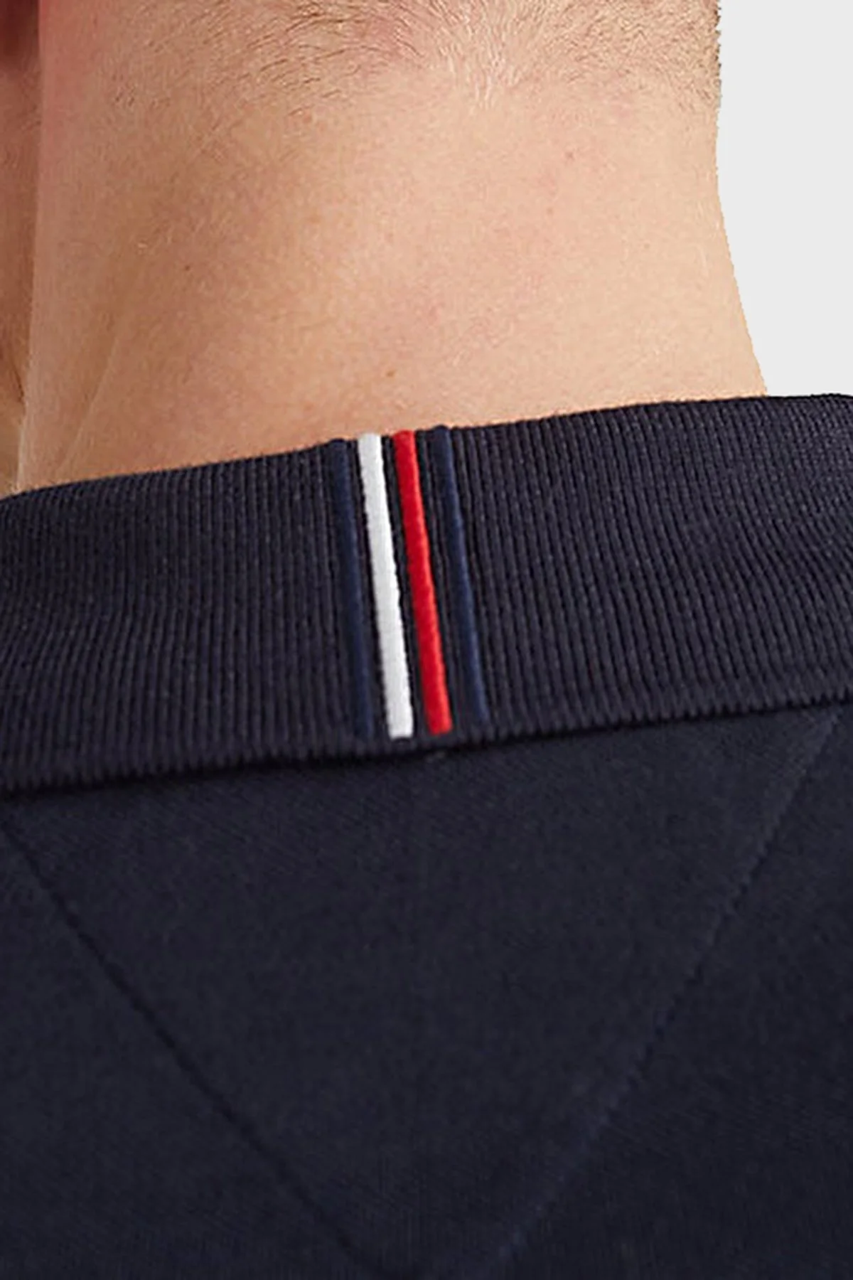 Tommy Hilfiger % 100 Pamuk Regular Fit Düğmeli Erkek Polo T Shirt MW0MW30781 DW5 LACİVERT - 3