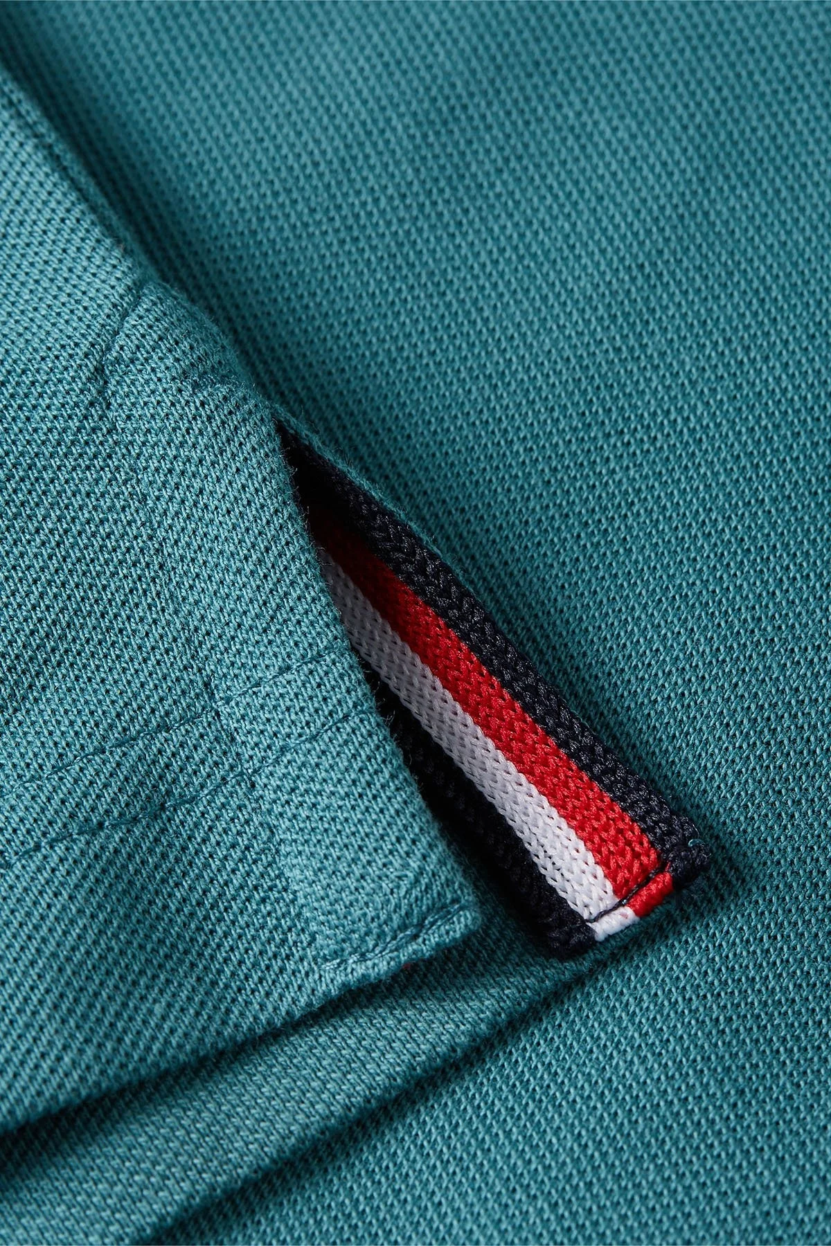 Tommy Hilfiger % 100 Pamuk Regular Fit Düğmeli Erkek Polo T Shirt MW0MW30785 MB6 HAKİ - 3