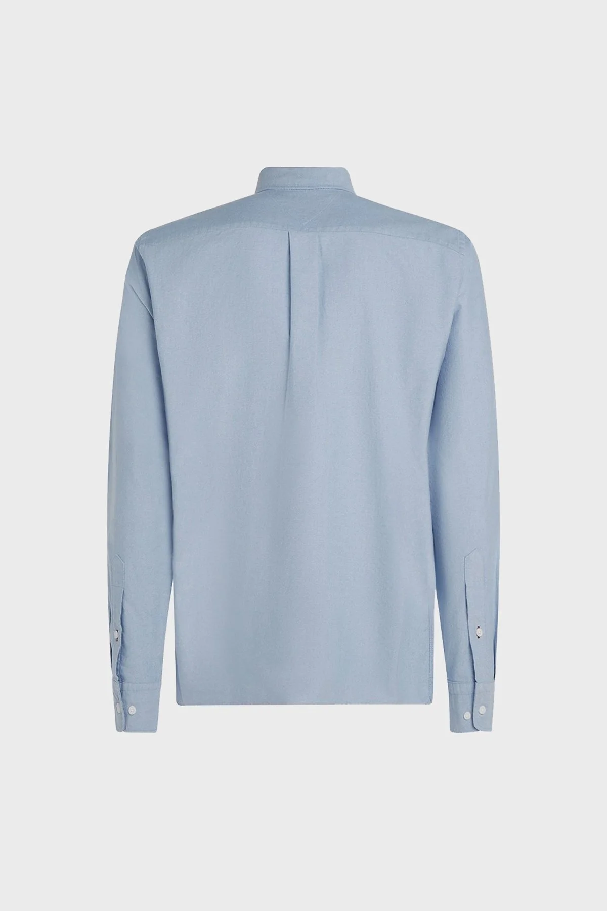 Tommy Hilfiger % 100 Pamuk Regular Fit Erkek Gömlek MW0MW35774 0GZ AÇIK MAVİ - 5
