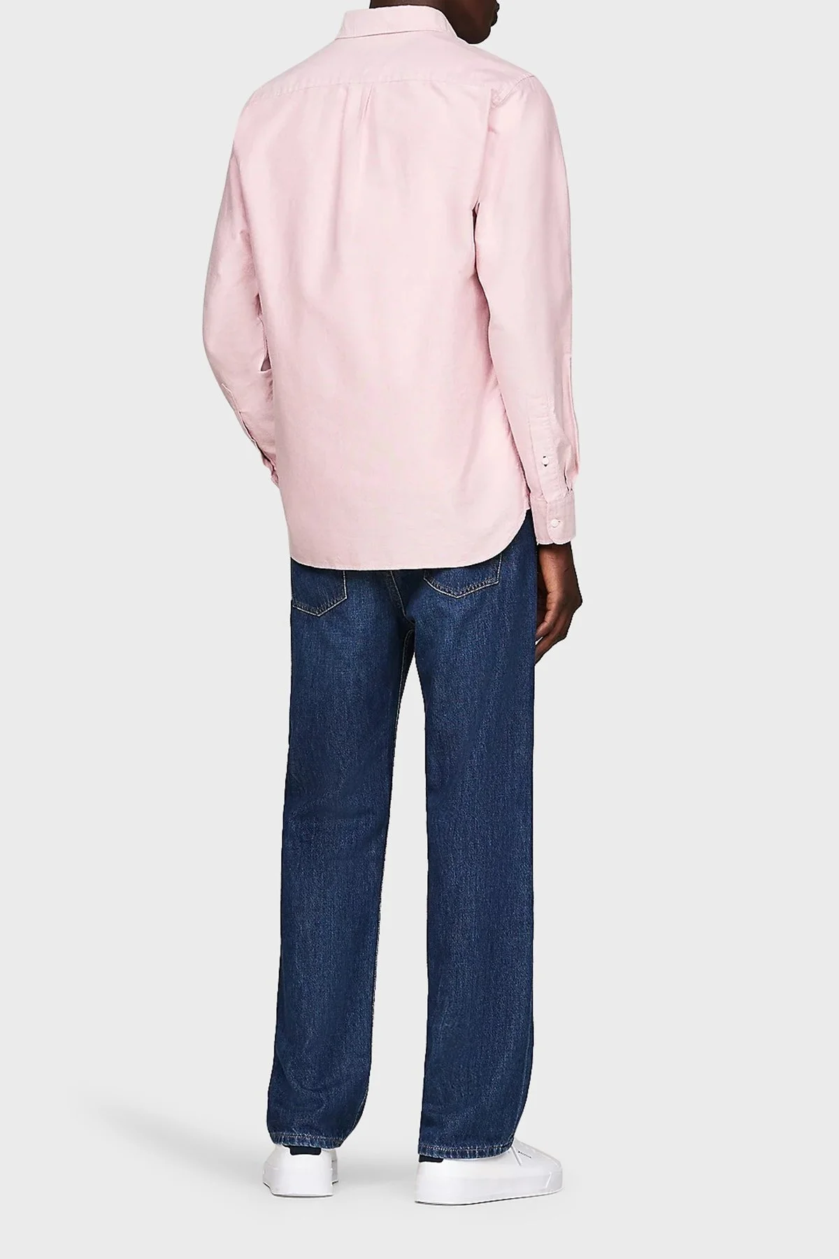 Tommy Hilfiger % 100 Pamuk Regular Fit Erkek Gömlek MW0MW35774 XI0 PEMBE - 8