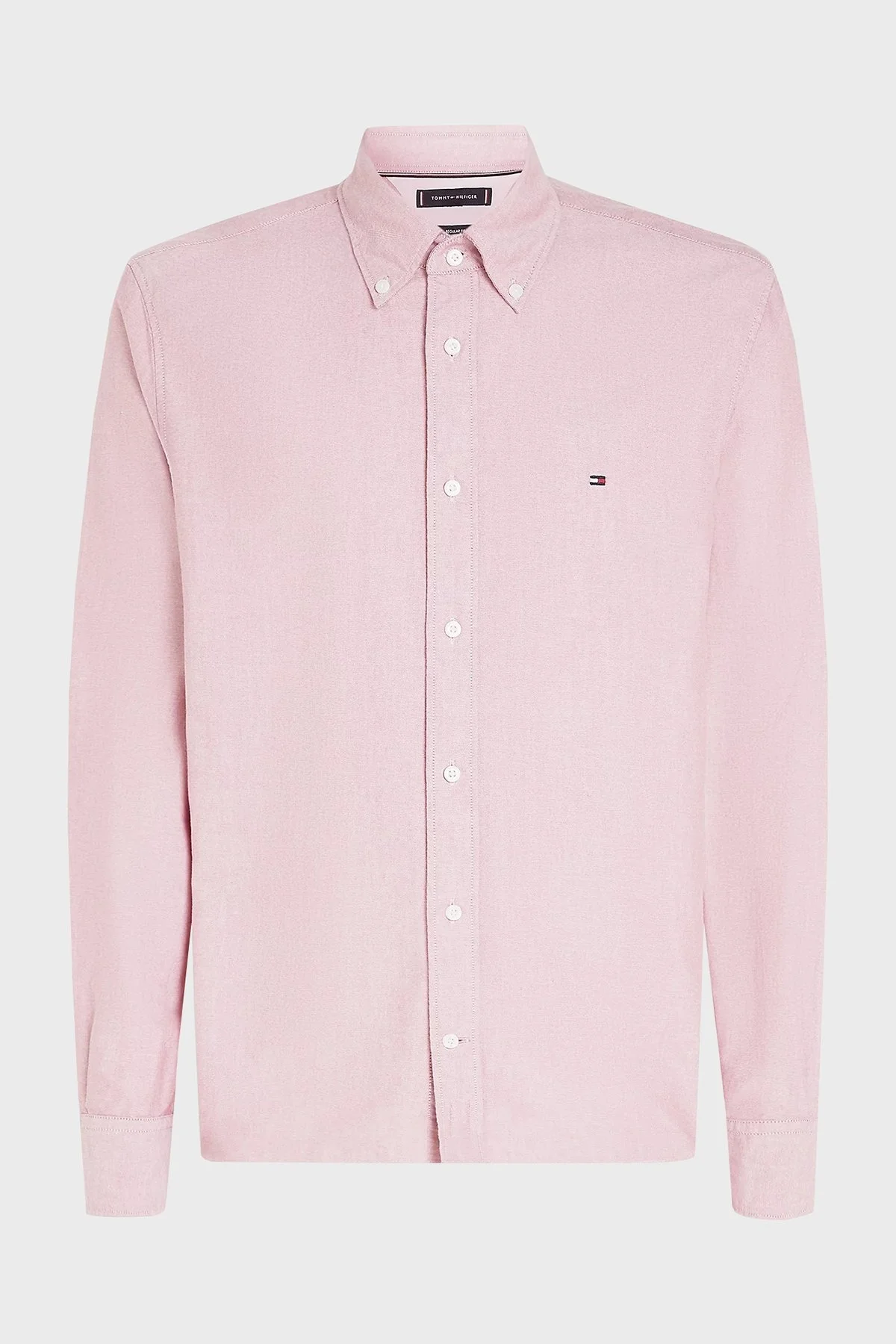 Tommy Hilfiger % 100 Pamuk Regular Fit Erkek Gömlek MW0MW35774 XI0 PEMBE - 10