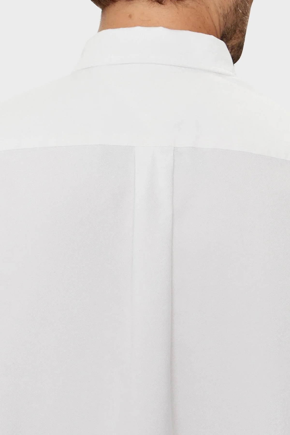 Tommy Hilfiger % 100 Pamuk Regular Fit Erkek Gömlek MW0MW35774 YCF BEYAZ - 5