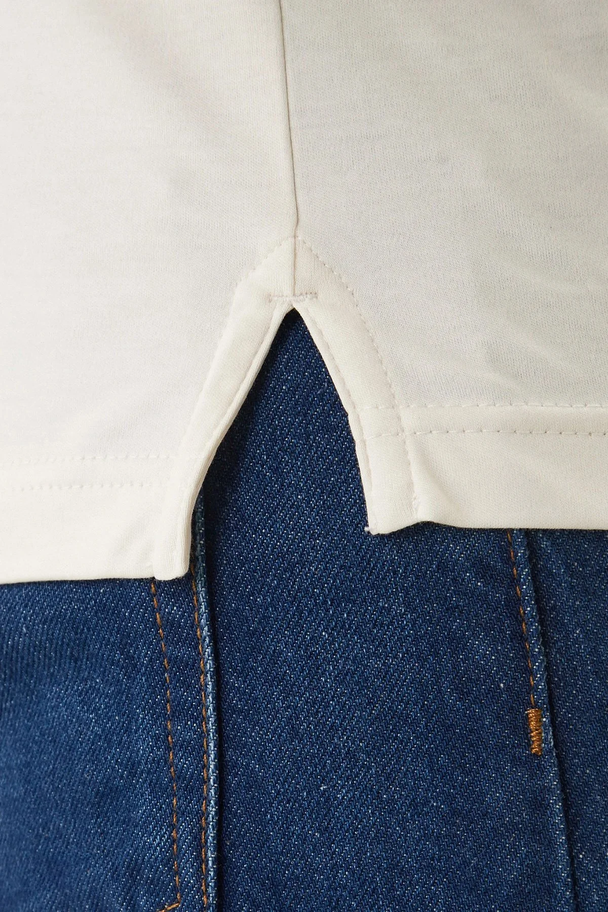 Tommy Hilfiger % 100 Pamuk Regular Fit Yarım Fermuarlı Erkek Polo Yaka T Shirt MW0MW41613 Z00 AÇIK BEJ - 5