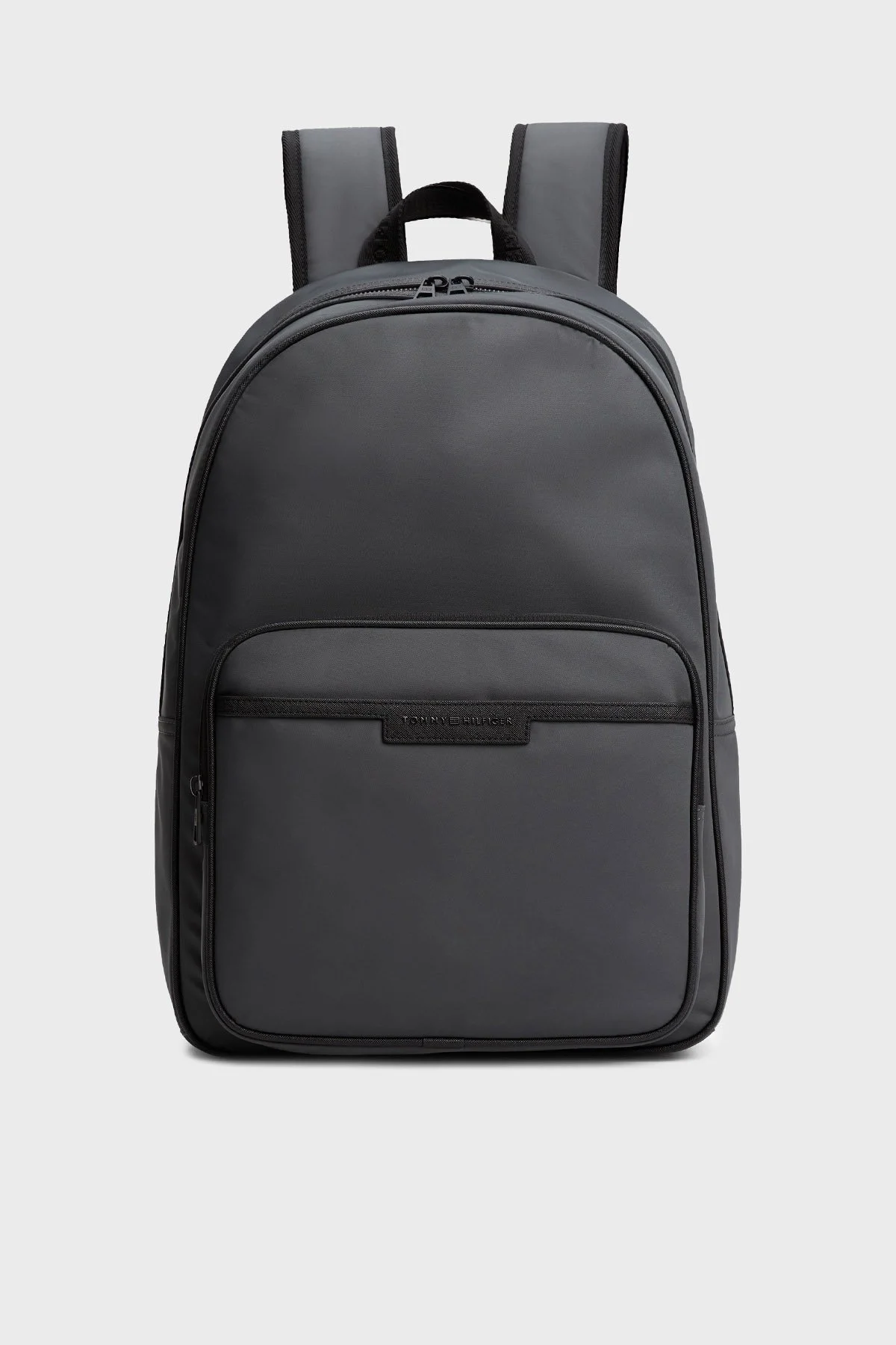 Tommy Hilfiger Ayarlanabilir Askılı Logolu Erkek Sırt Çantası AM0AM13464 PSM KOYU GRİ - 1