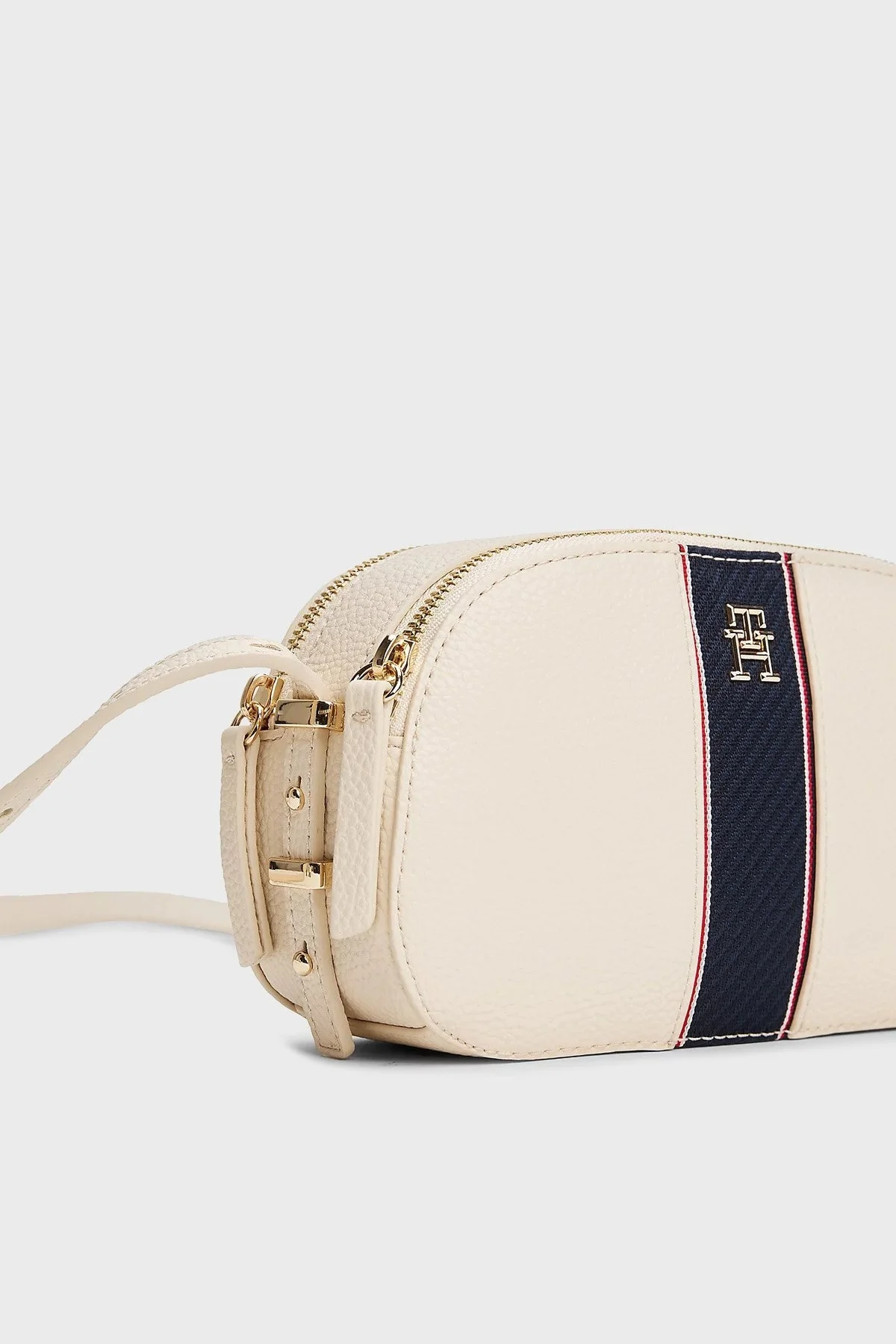 Tommy Hilfiger Ayarlanabilir Çapraz Askılı Bayan Çanta AW0AW16898 AA8 BEJ - 4