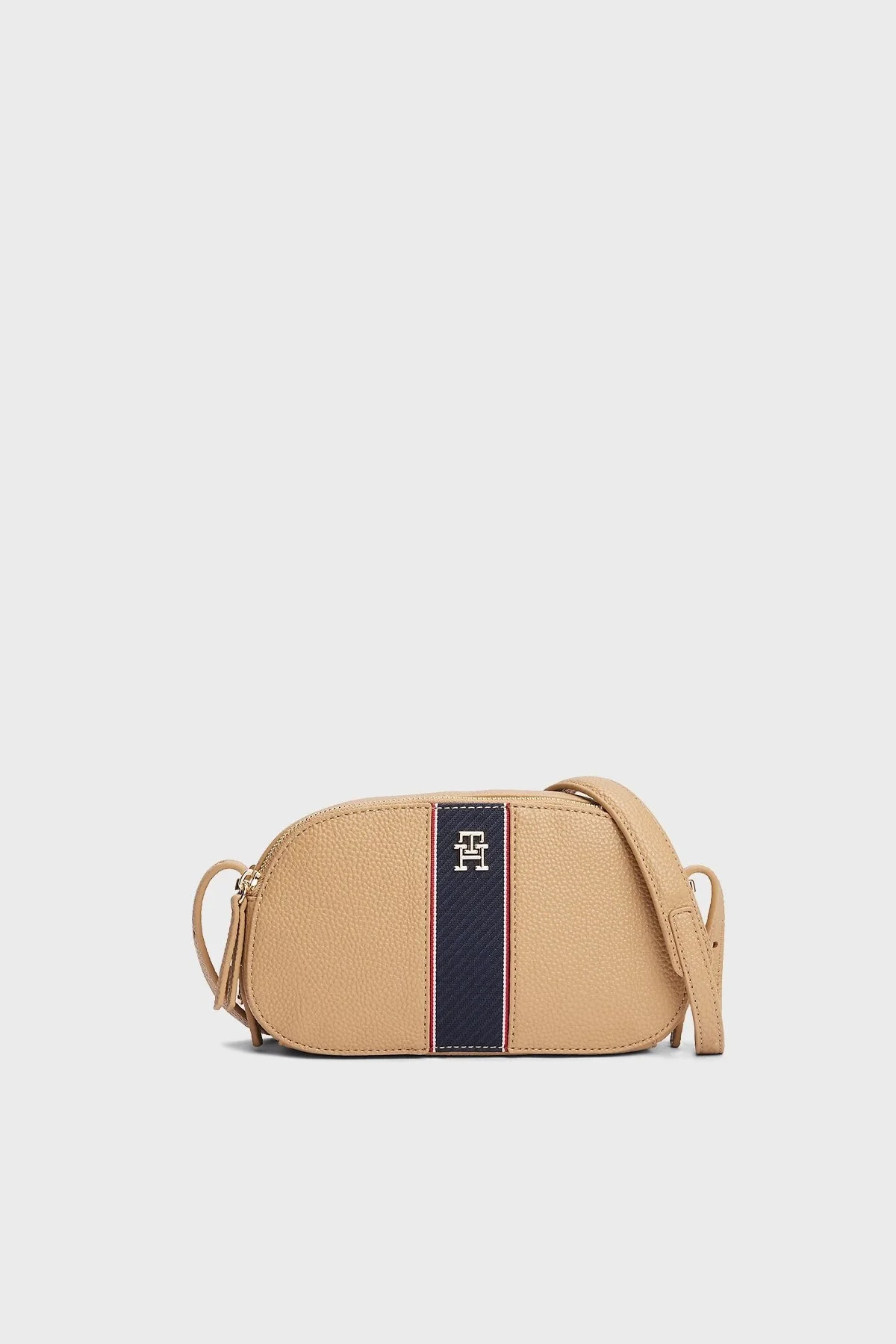 Tommy Hilfiger Ayarlanabilir Çapraz Askılı Bayan Çanta AW0AW16898 RBC KOYU HAKİ - 1