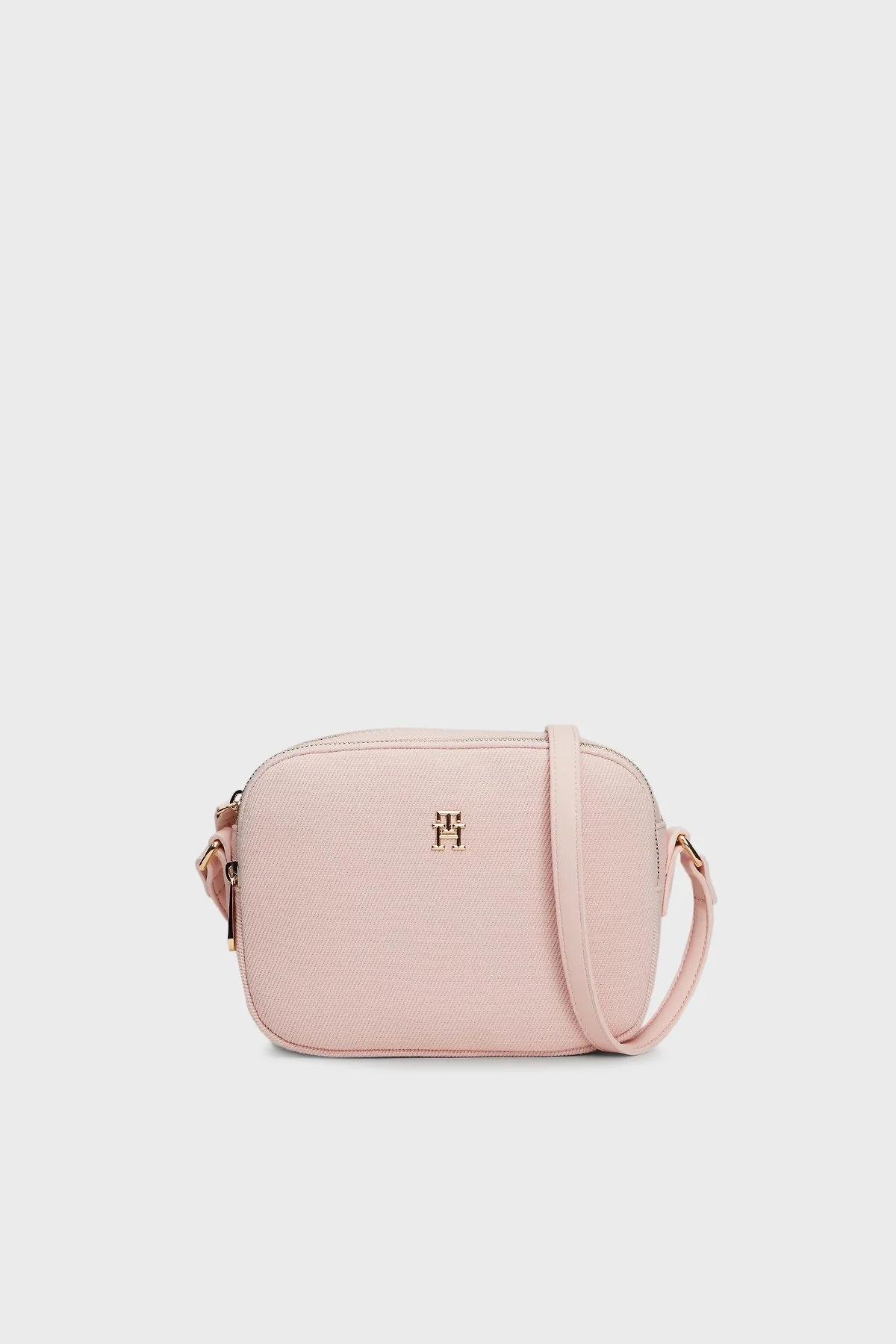 Tommy Hilfiger Ayarlanabilir Omuz Askılı Bayan Çanta AW0AW16419 TJQ PEMBE - 1