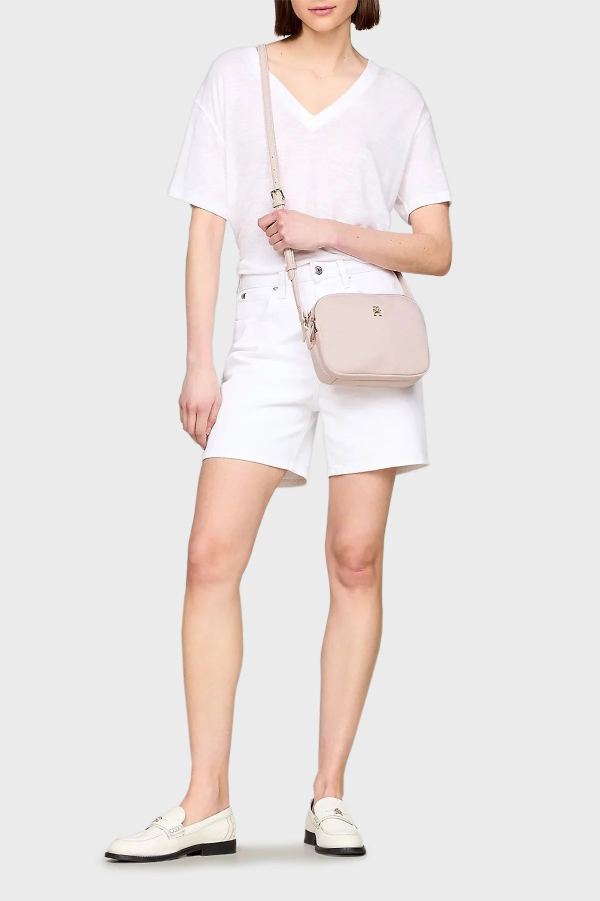 Tommy Hilfiger Ayarlanabilir Omuz Askılı Bayan Çanta AW0AW16419 TJQ PEMBE - 2