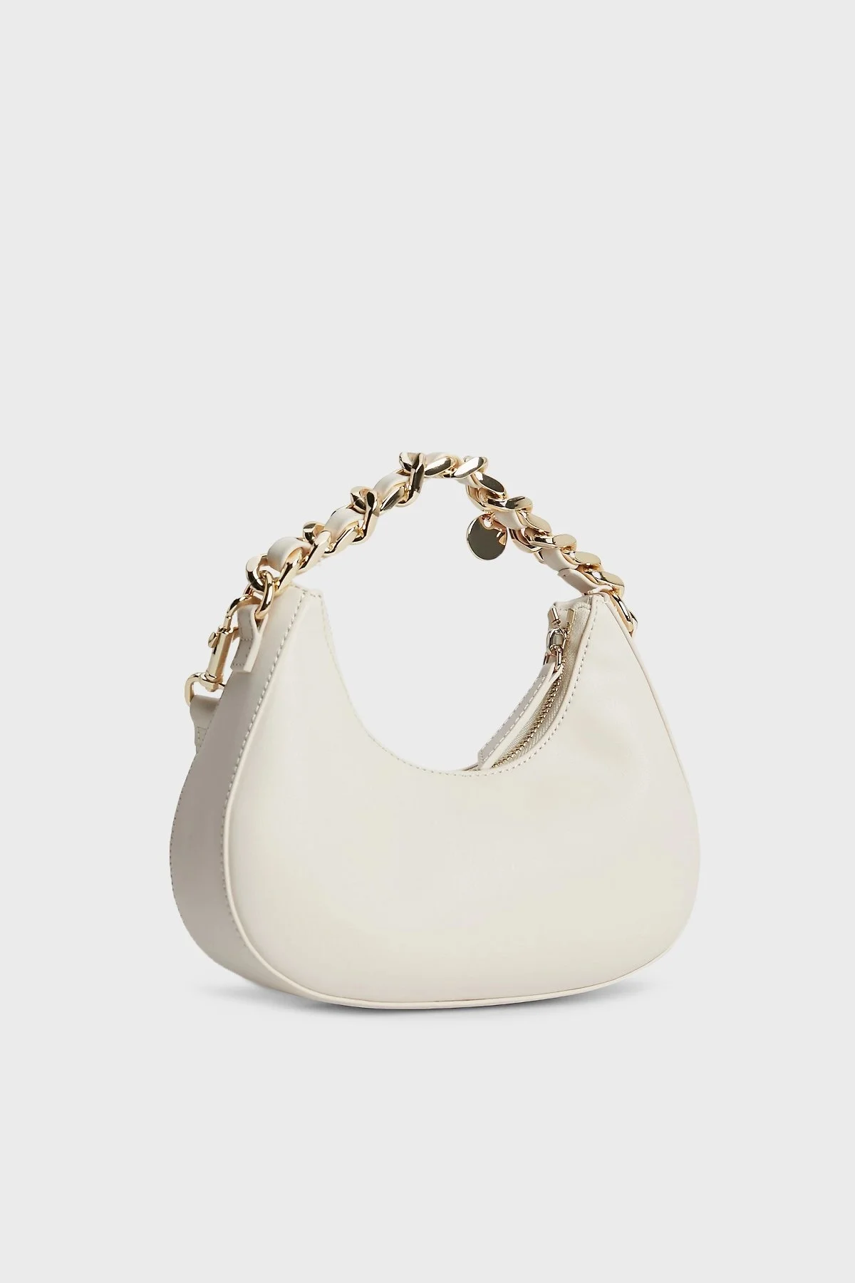 Tommy Hilfiger Ayarlanabilir ve Çıkarılabilir Uzatma Askılı Bayan Çanta AW0AW14180 AA8 KREM - 3