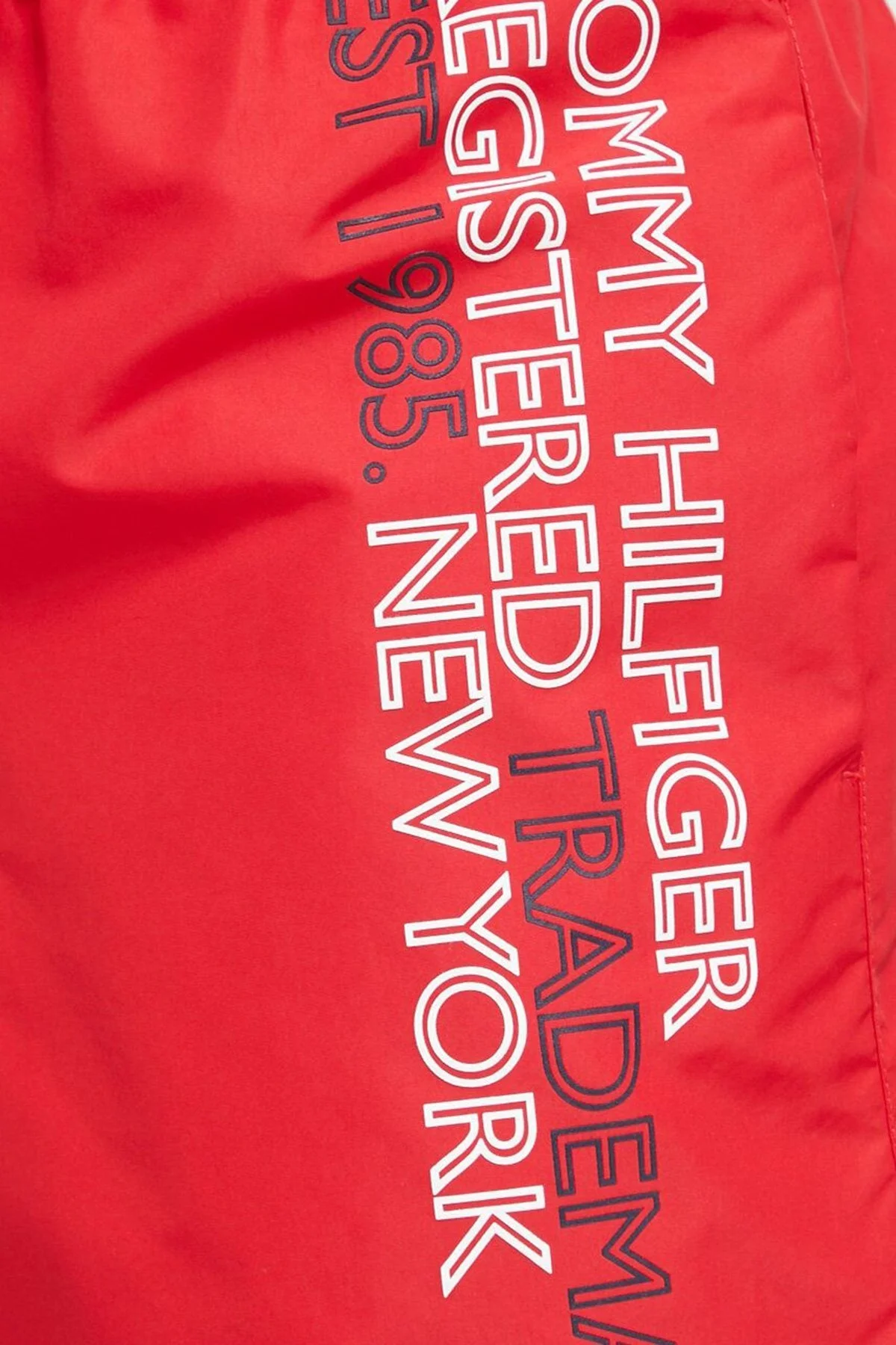 Tommy Hilfiger Baskılı Regular Fit Cepli Erkek Mayo Short UM0UM02742 XLG KIRMIZI - 3