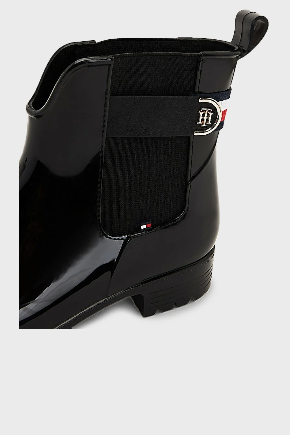 Tommy Hilfiger Bayan Yağmur Çizmesi FW0FW05968 BDS SİYAH - 5