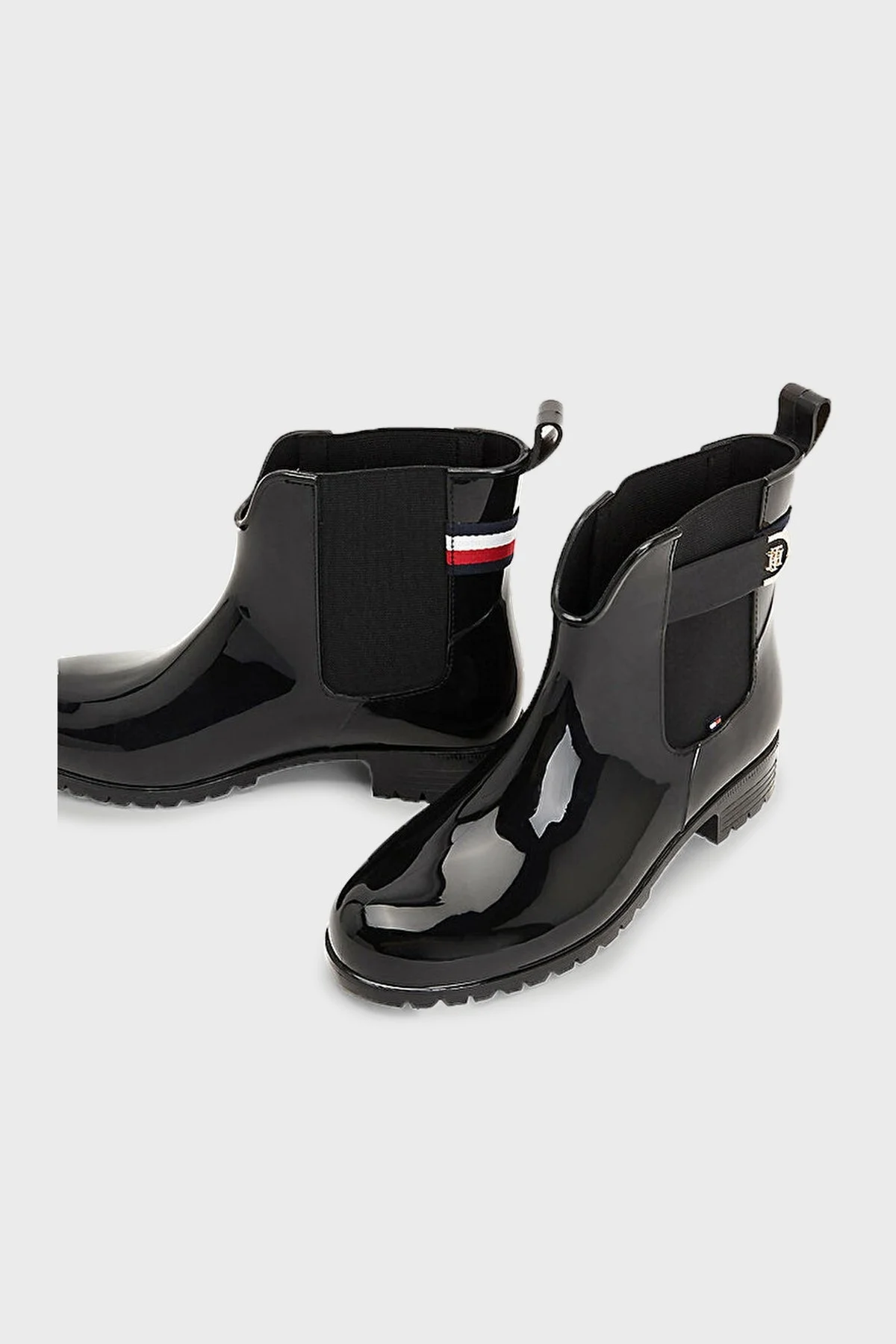 Tommy Hilfiger Bayan Yağmur Çizmesi FW0FW05968 BDS SİYAH - 6