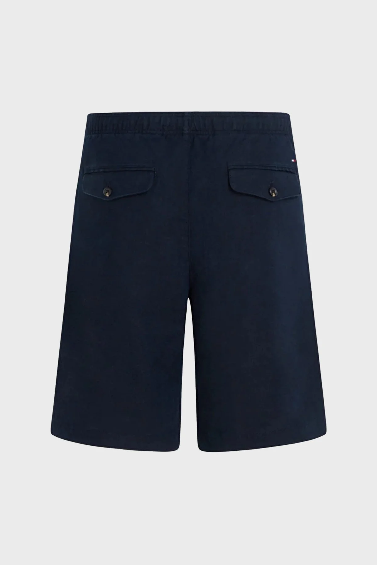 Tommy Hilfiger Belden Bağlamalı Cepli Relaxed Fit Keten Erkek Short MW0MW34498 DW5 LACİVERT - 3