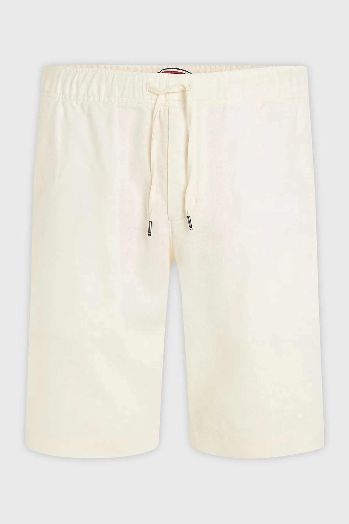 Tommy Hilfiger Belden Bağlamalı Cepli Relaxed Fit Keten Erkek Short MW0MW34498 AEF BEJ - 8