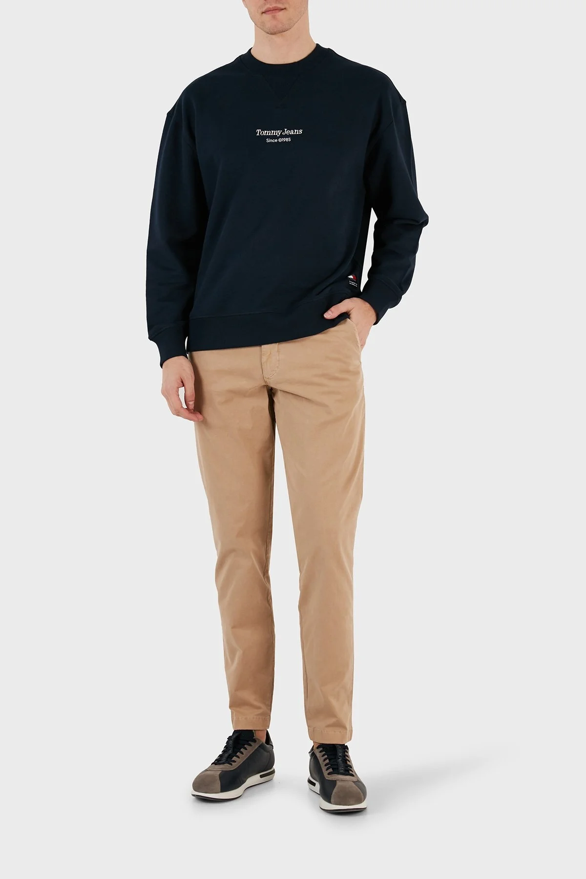 Tommy Hilfiger Belden Bağlamalı Pamuklu Cepli Regular Fit Erkek Pantolon MW0MW32131 RBL CAMEL - 7