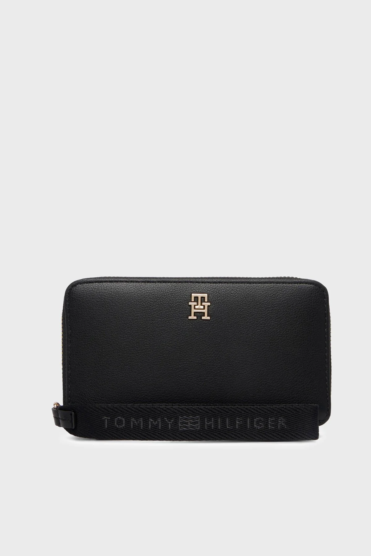 Tommy Hilfiger Bilek Askılı Kadın Cüzdan AW0AW18699 BDS Siyah - 1
