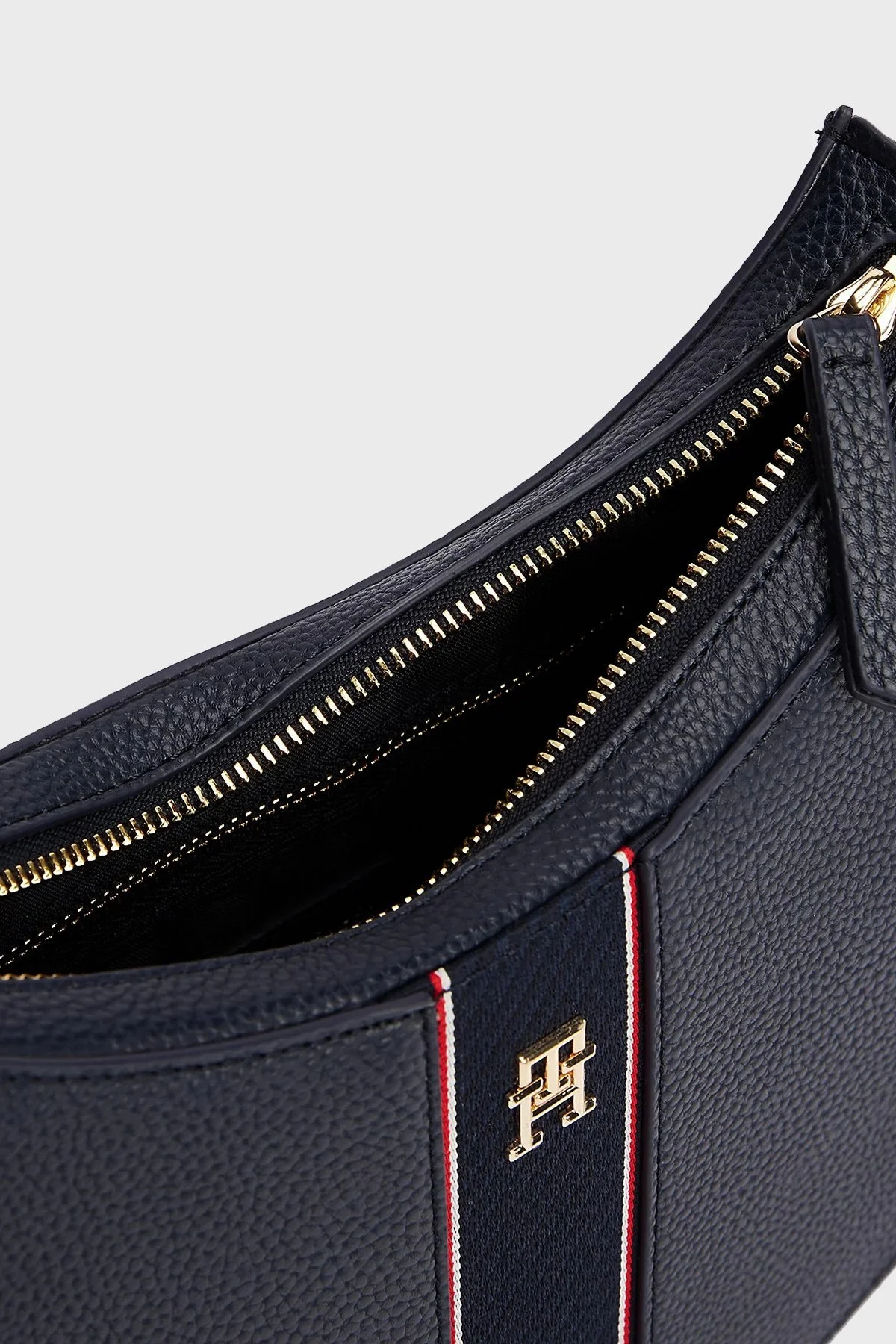 Tommy Hilfiger Çakıl Taşı Desenli Omuz Askılı Bayan Çanta AW0AW16899 DW6 LACİVERT - 4