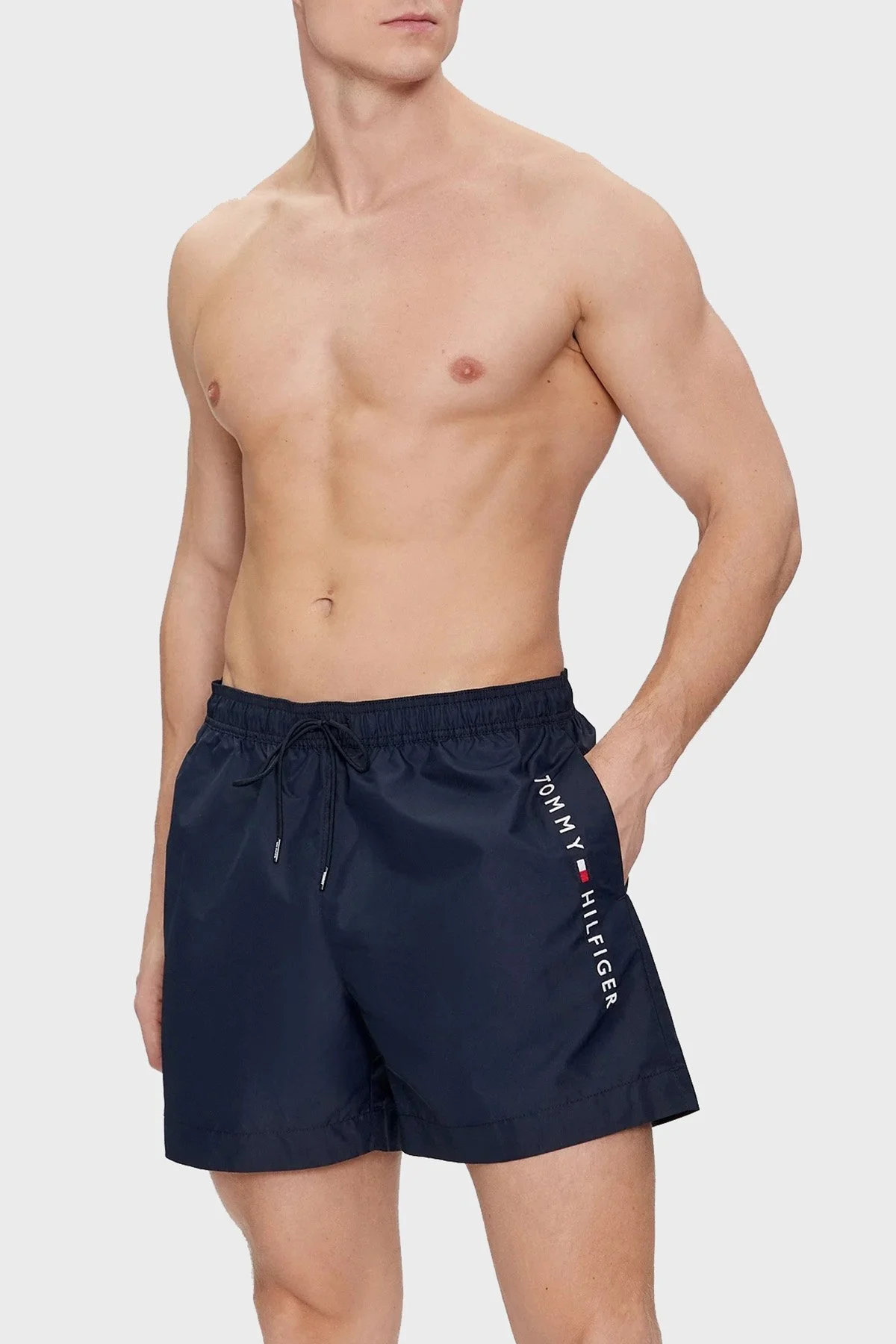 Tommy Hilfiger Cepli Erkek Mayo Short UM0UM03258 DW5 LACİVERT - 5