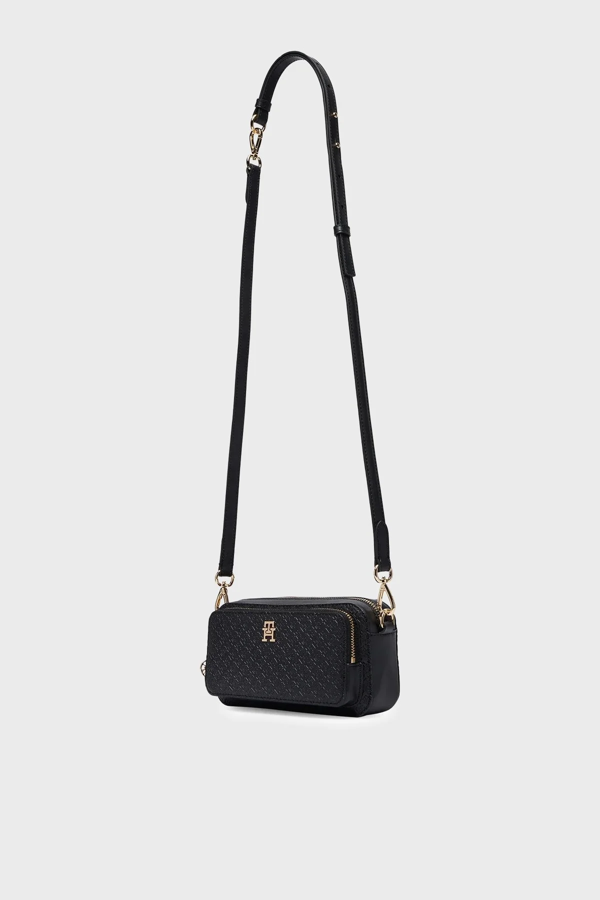 Tommy Hilfiger Çıkarılabilir Askılı Bayan Çanta AW0AW18414 BDS SİYAH - 4