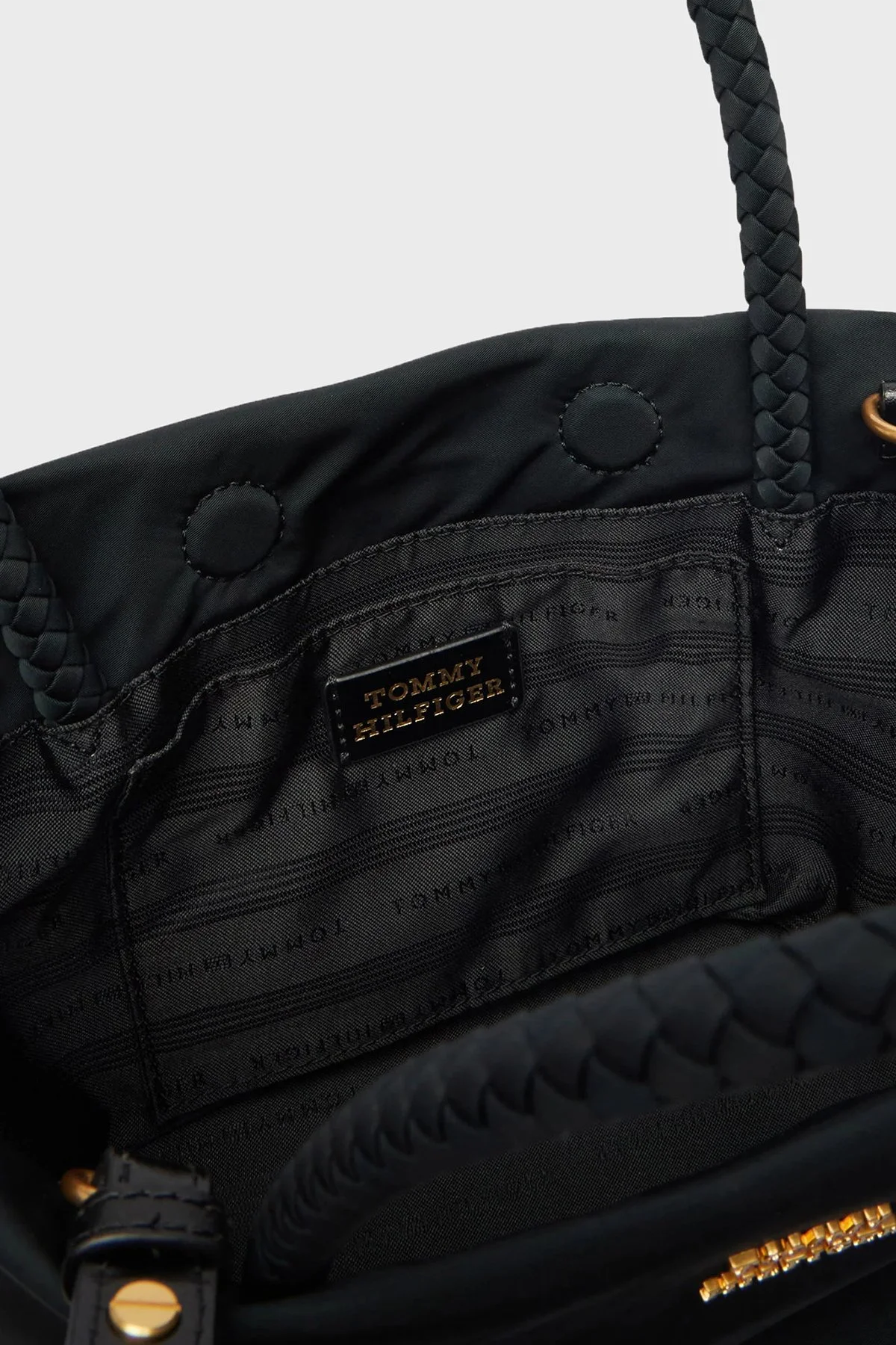 Tommy Hilfiger Çıkarılabilir Askılı Kadın Çanta AW0AW18831 BDS Siyah - 4