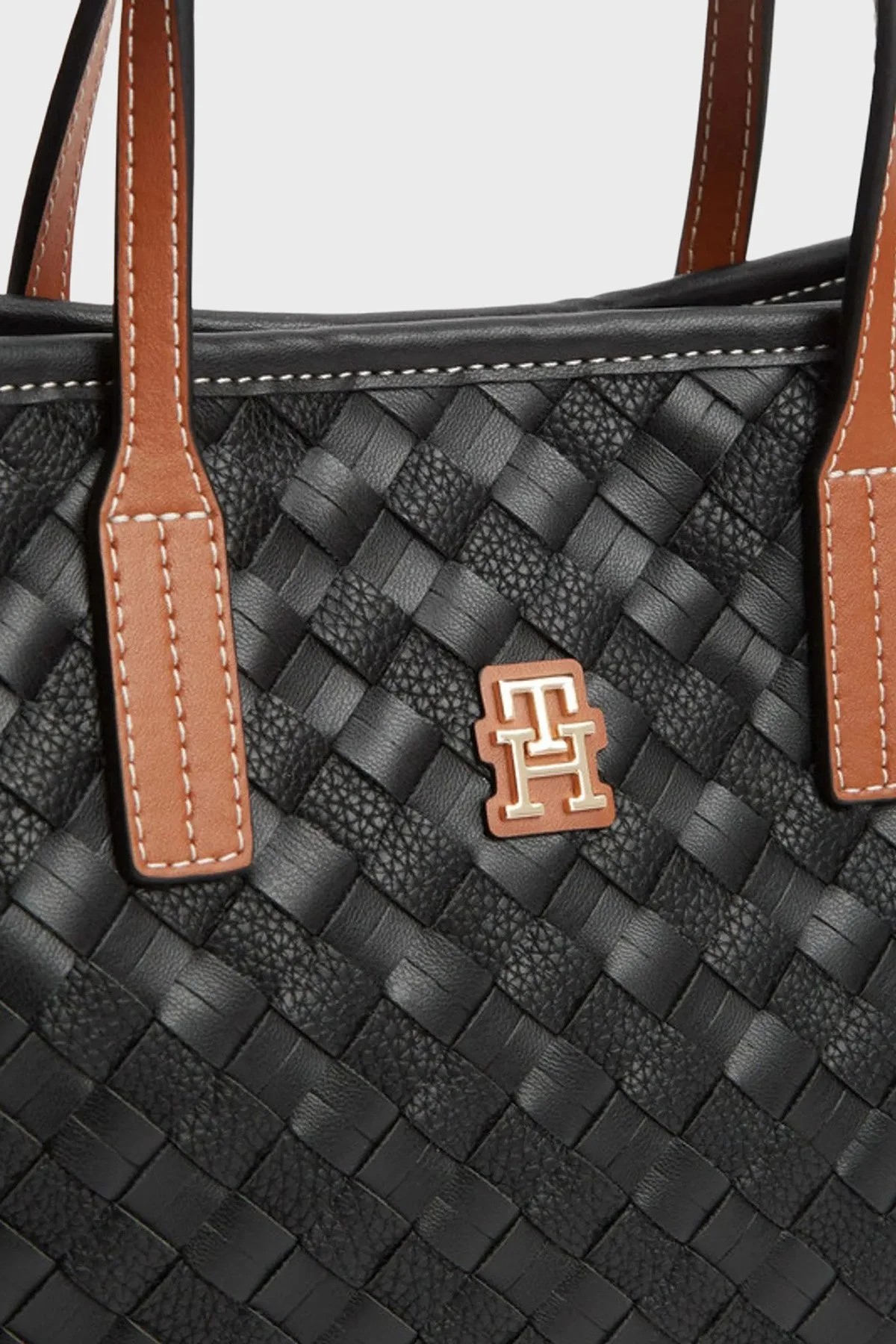 Tommy Hilfiger Çıkarılabilir Askılı Tote Kadın Çanta AW0AW18393 0GJ SİYAH - 5